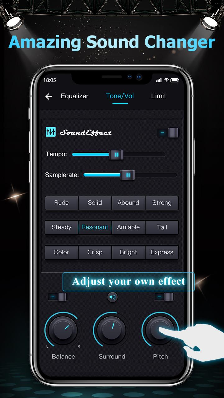 اسکرین شات 4 برنامه Music Player - Audio Player