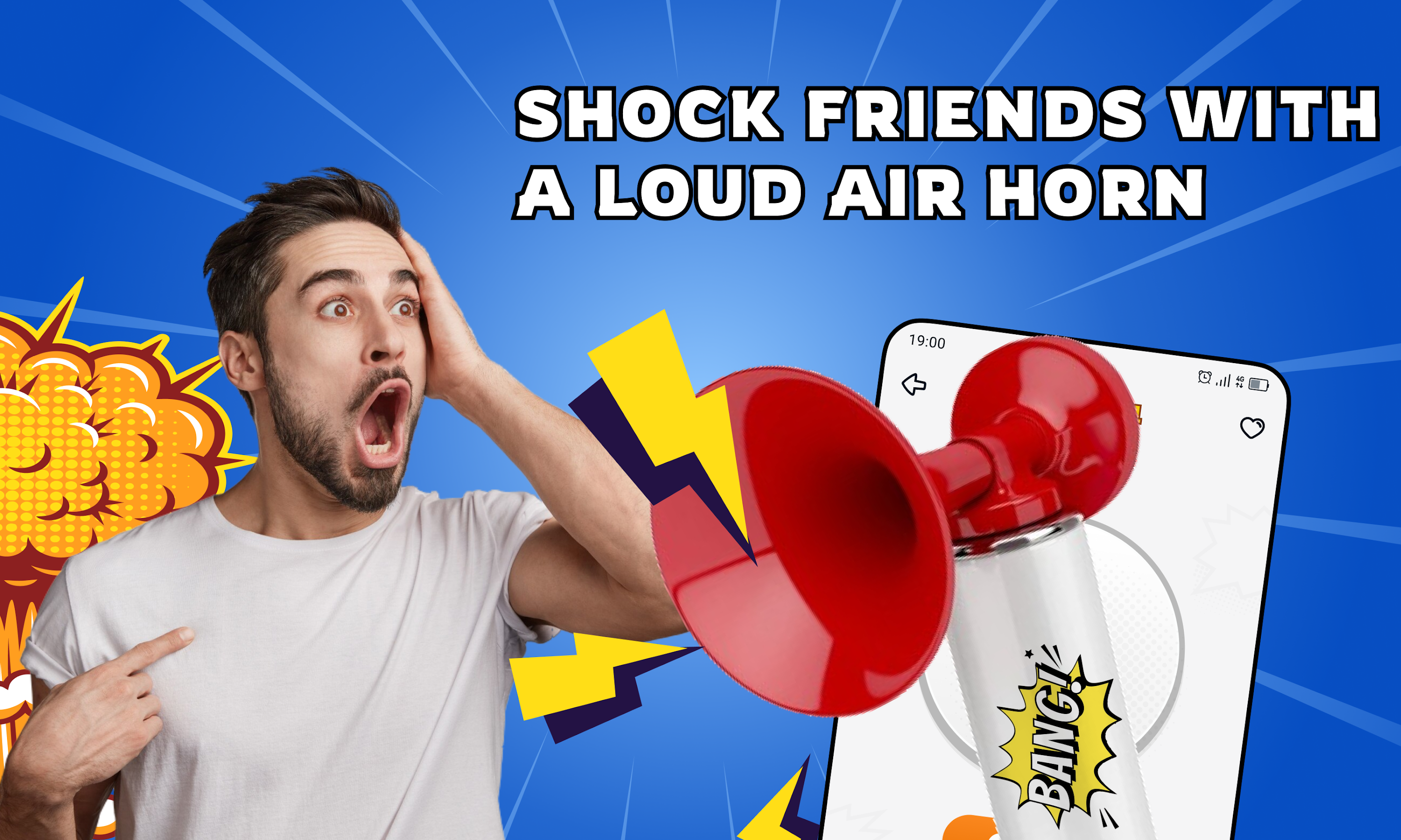 اسکرین شات 4 برنامه Funny Prank Sounds, Fart Sound