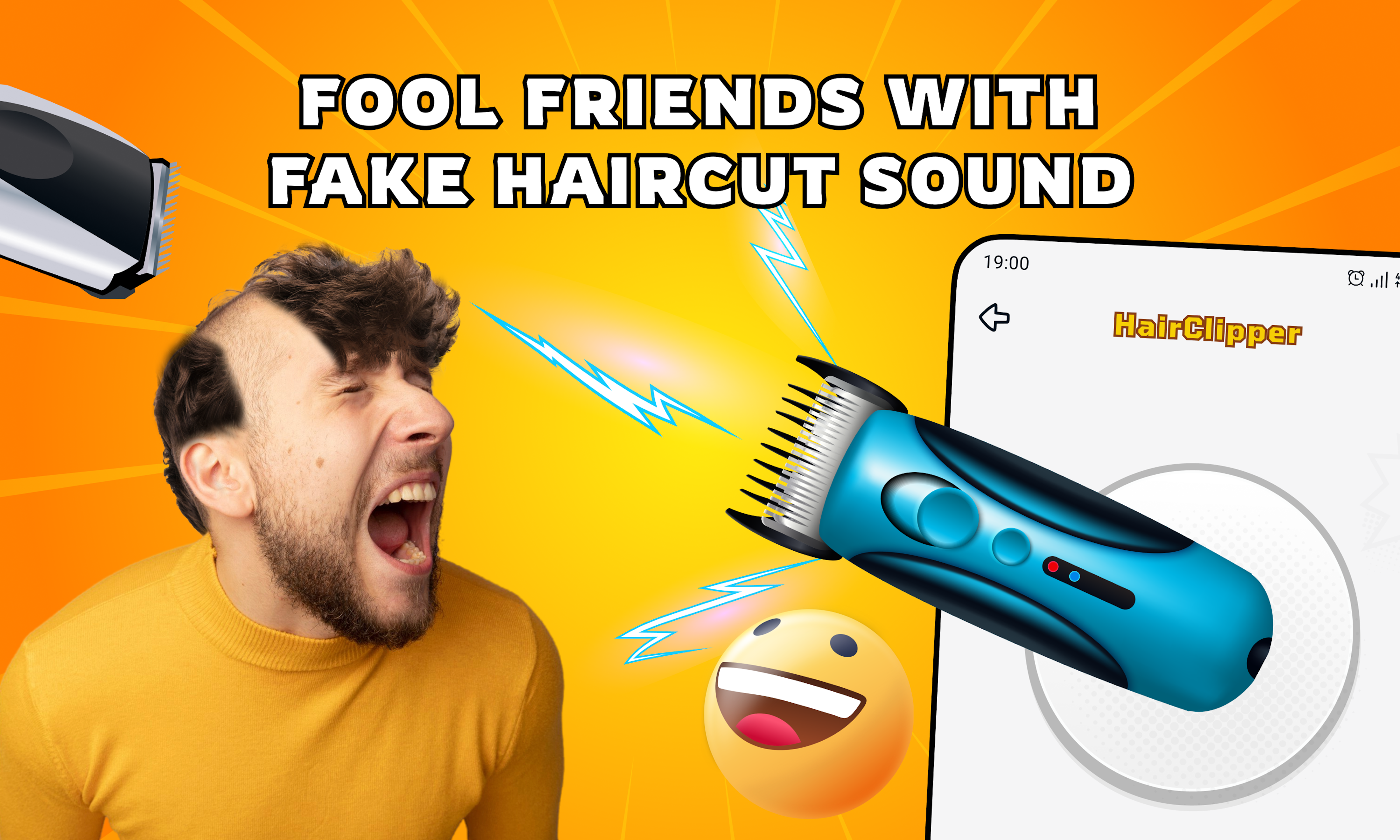 اسکرین شات 1 برنامه Funny Prank Sounds, Fart Sound