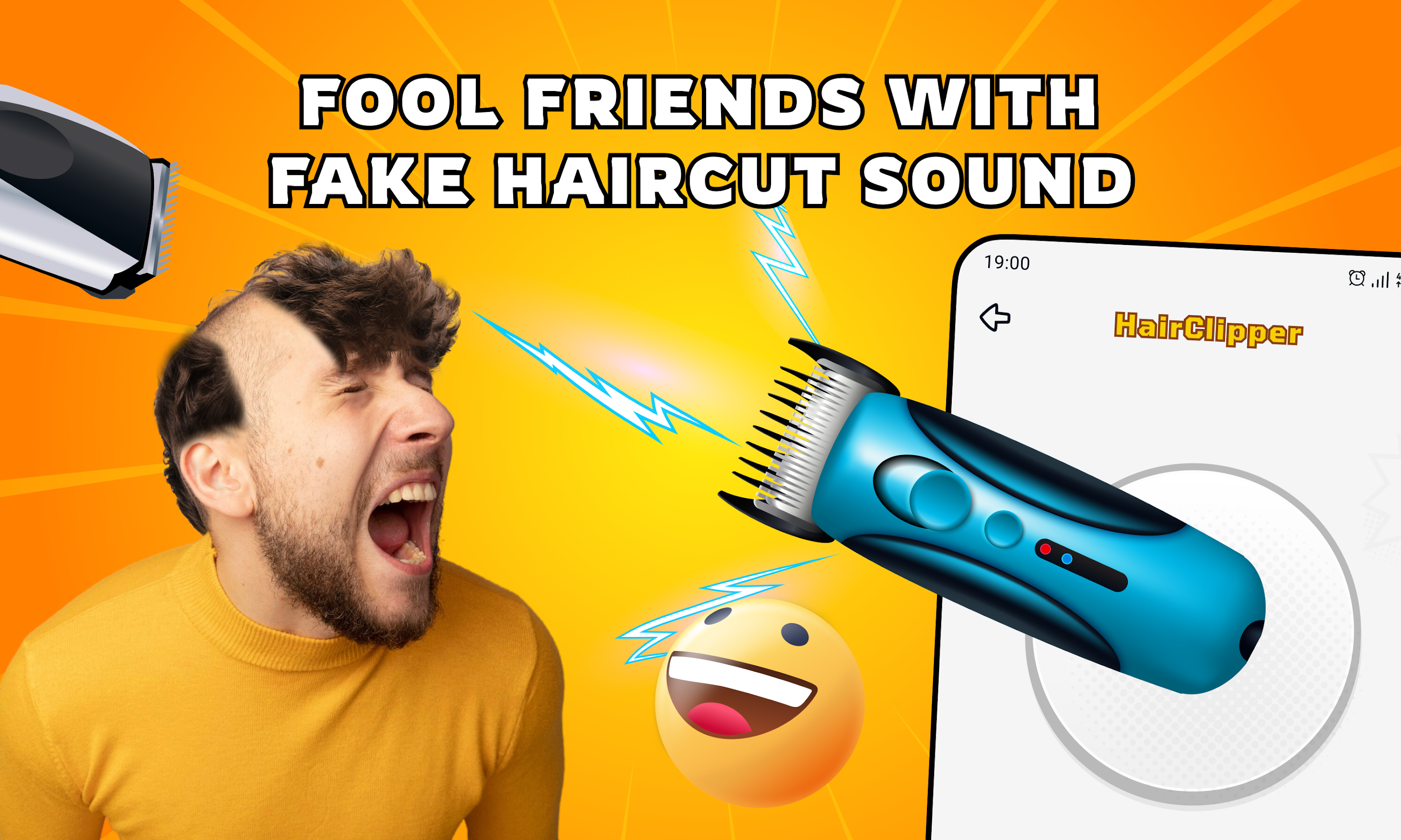 اسکرین شات برنامه Funny Prank Sounds, Fart Sound 1