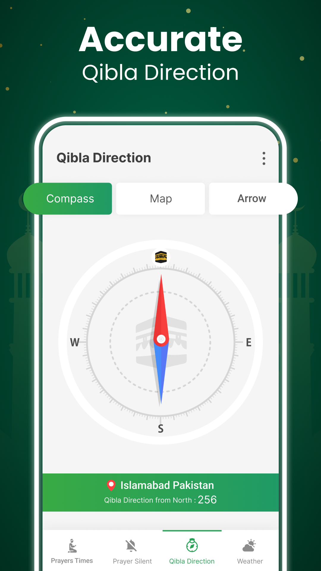 اسکرین شات 2 برنامه Prayer Time 360- مواقيت الصلاة