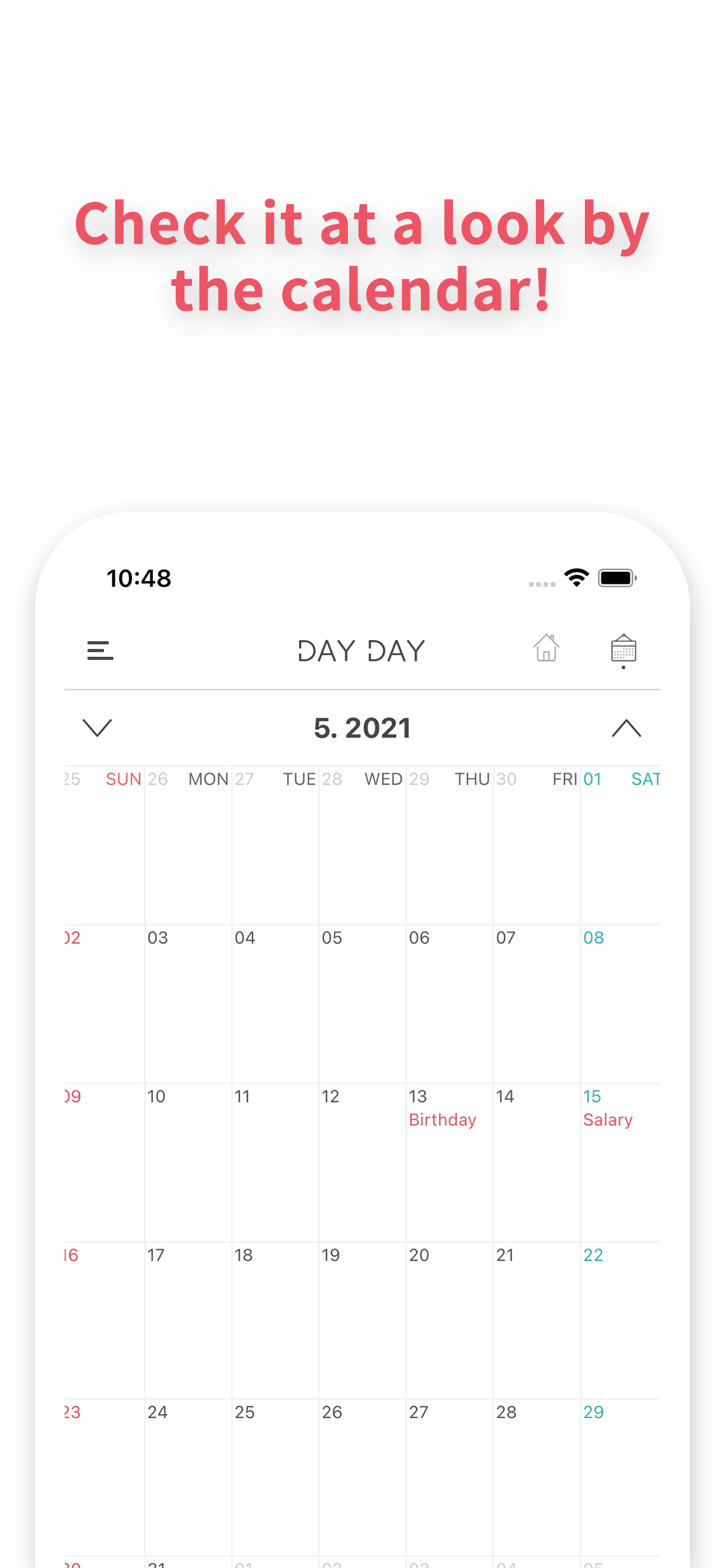 اسکرین شات 6 برنامه DAY DAY Widget : Countdown