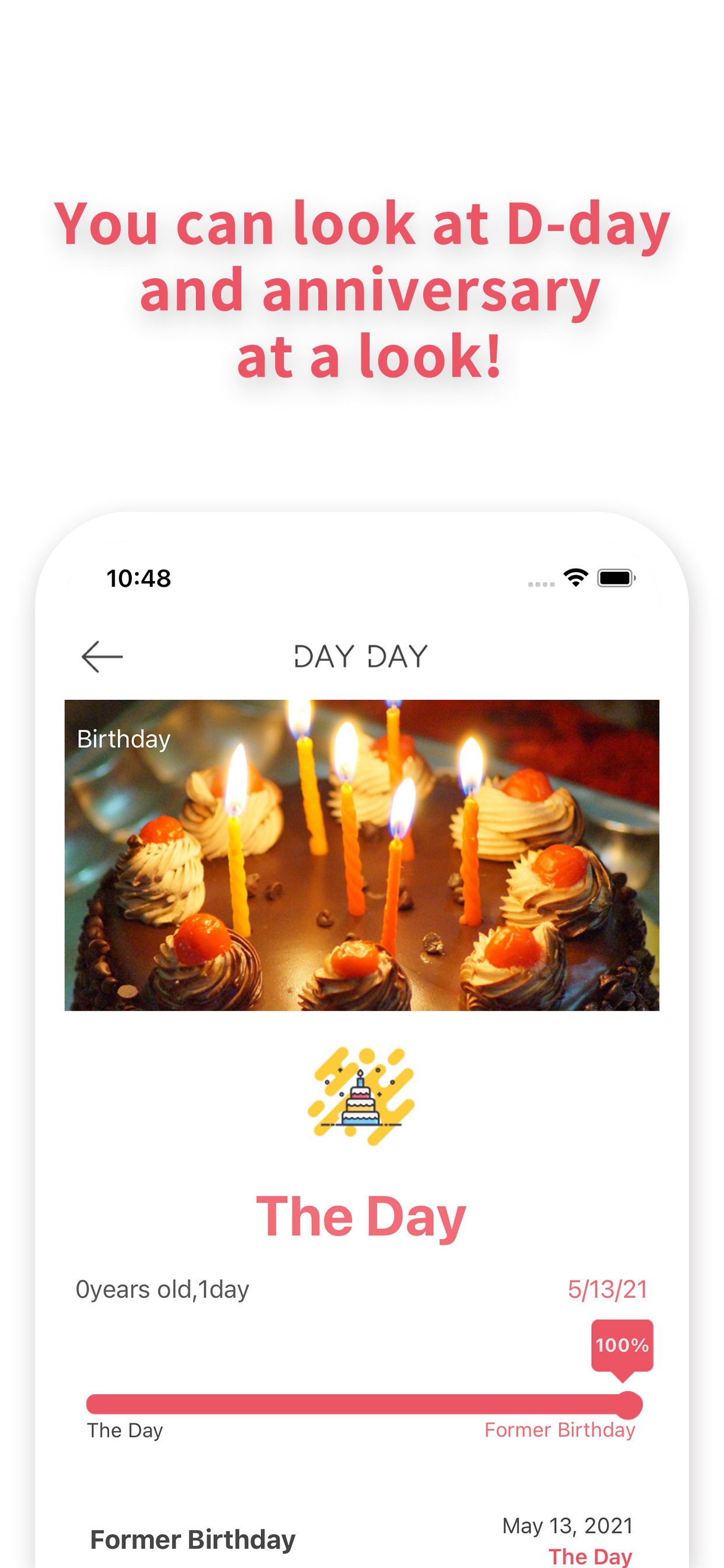 اسکرین شات 4 برنامه DAY DAY Widget : Countdown