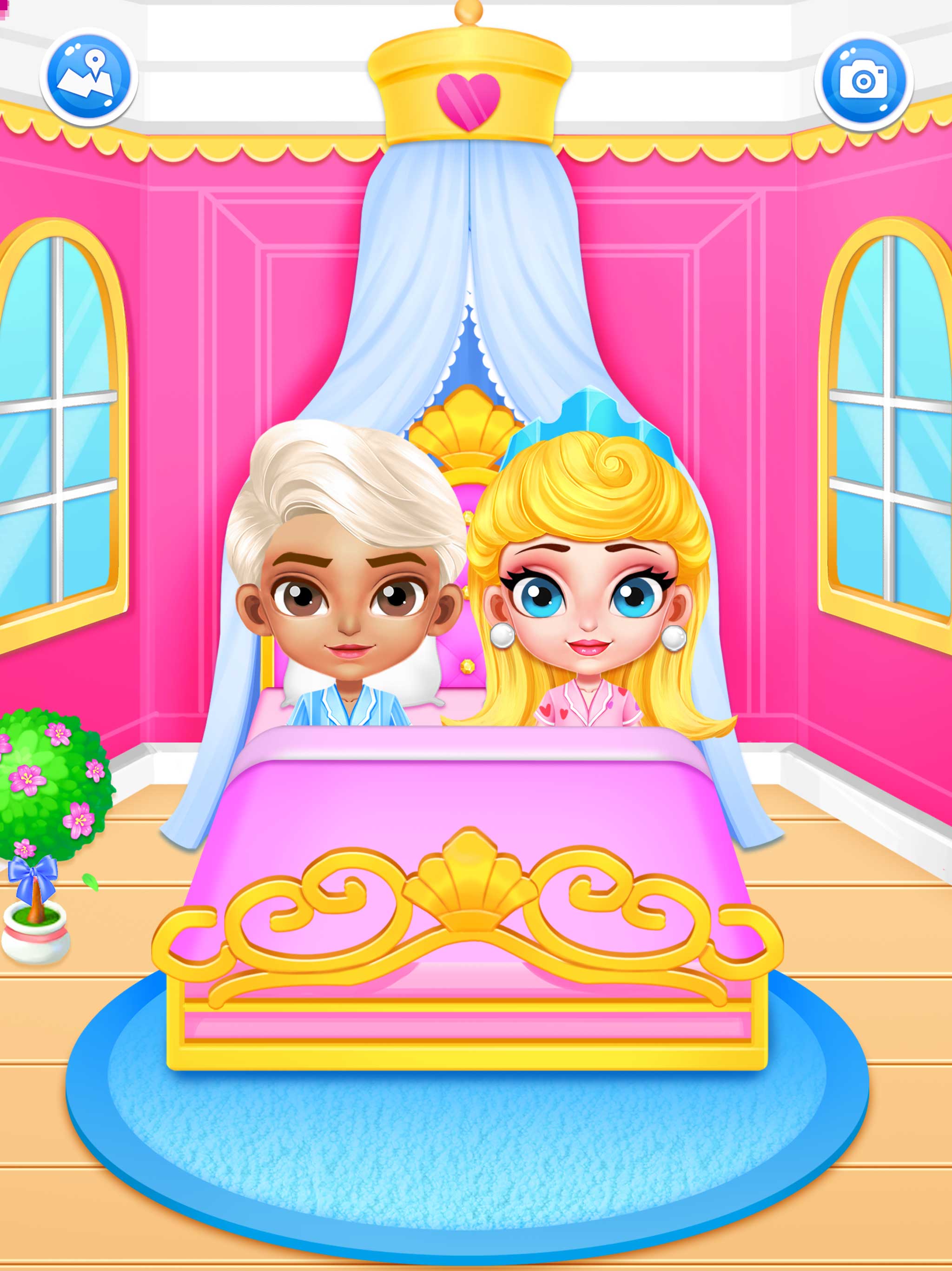 اسکرین شات 6 بازی Princess Town Doll House Games