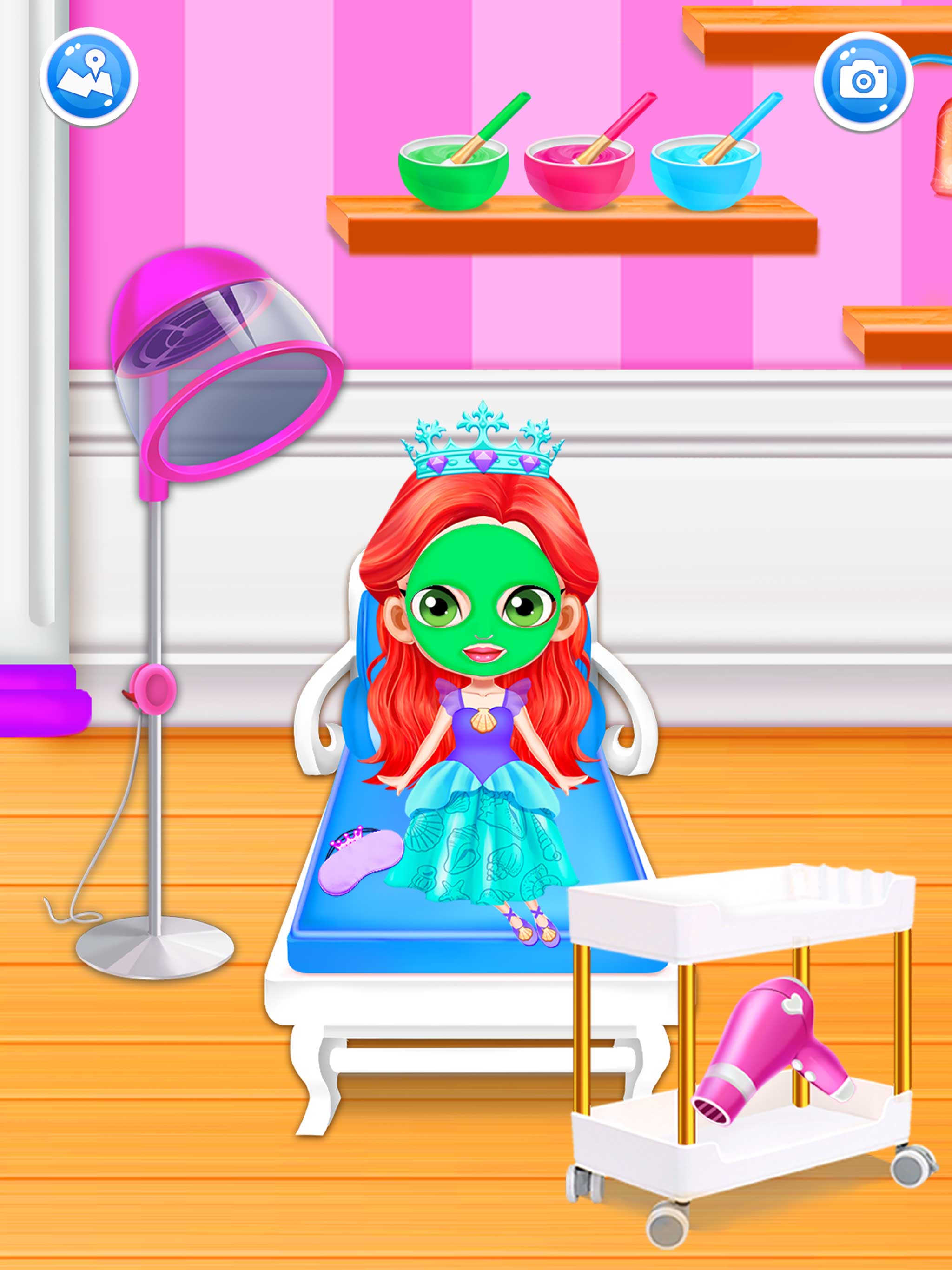 اسکرین شات 5 بازی Princess Town Doll House Games