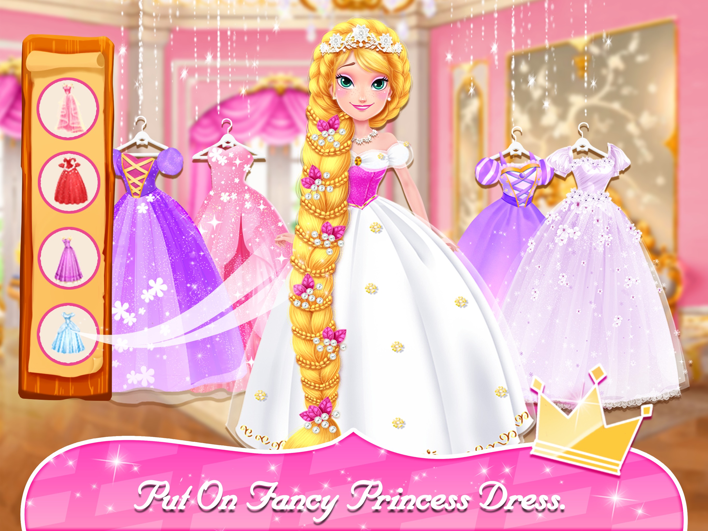 اسکرین شات 1 بازی Princess Hair Games For Fun