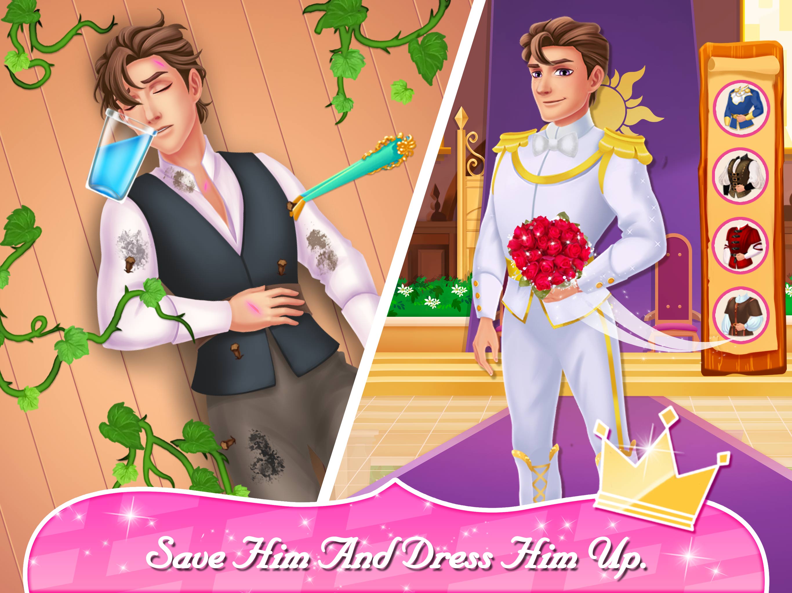 اسکرین شات 3 بازی Princess Hair Games For Fun