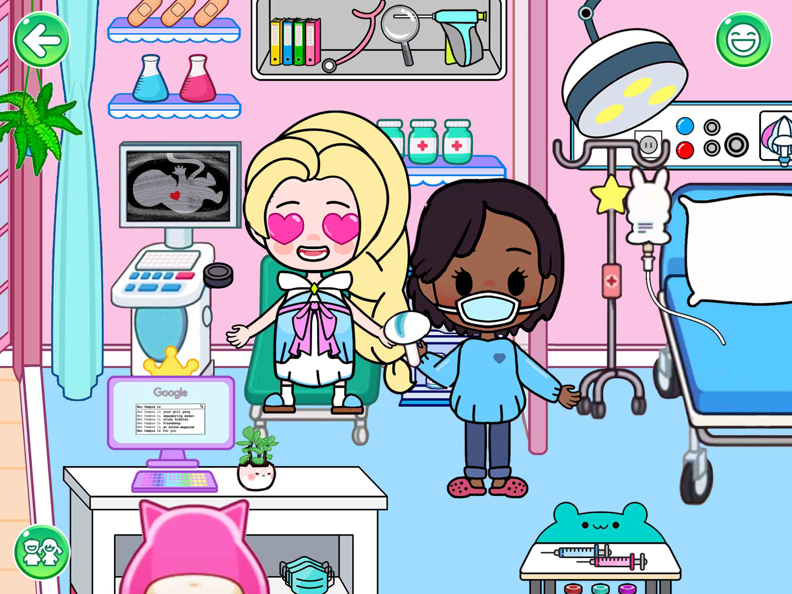 اسکرین شات 3 بازی Princess Town: Hospital Games