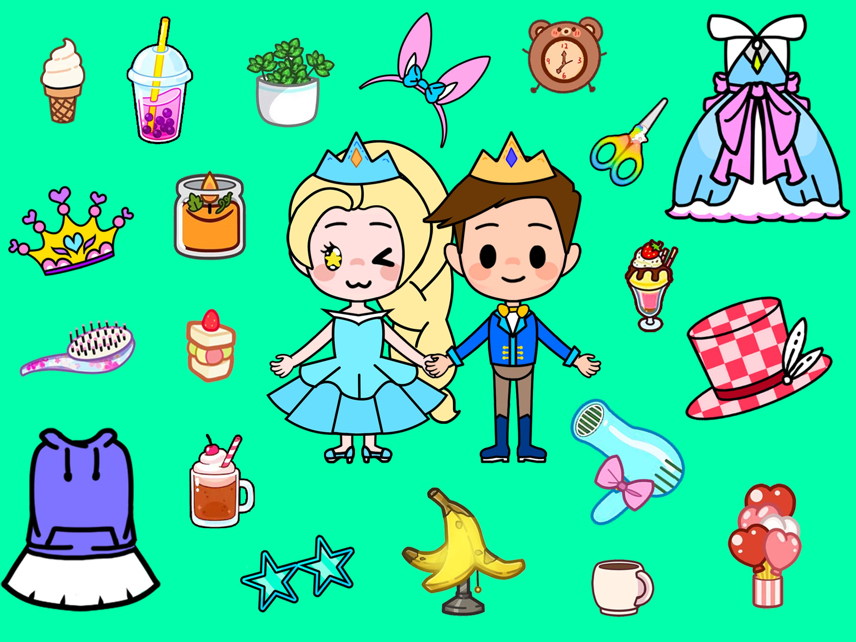 اسکرین شات 5 بازی Toka Boka Life Princess Games