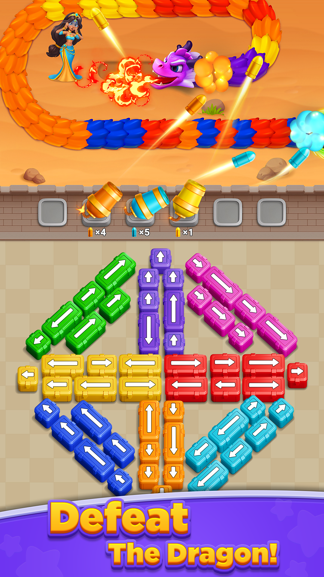 اسکرین شات 2 بازی Princess Protect: Dragon Wars