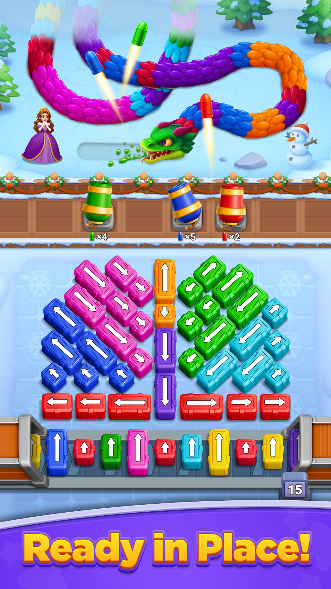 اسکرین شات 2 بازی Princess Protect: Dragon Wars