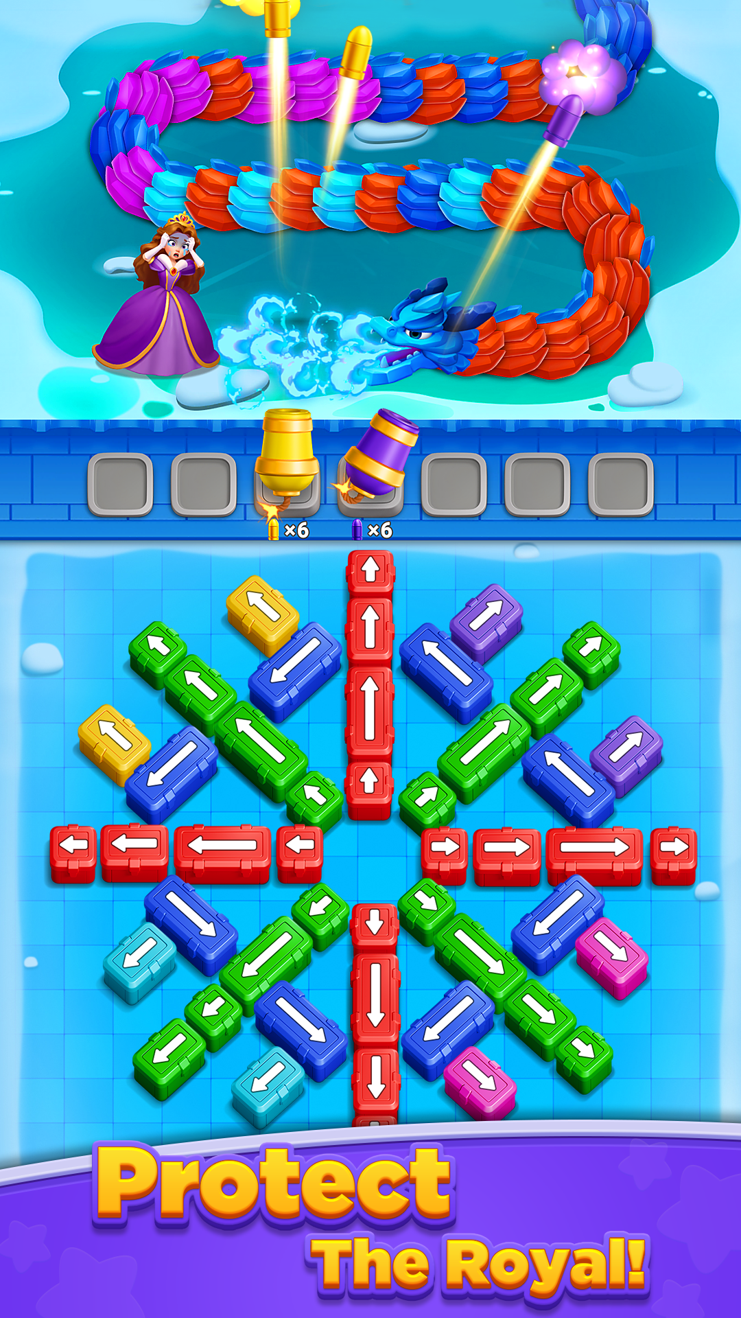 اسکرین شات 5 بازی Princess Protect: Dragon Wars