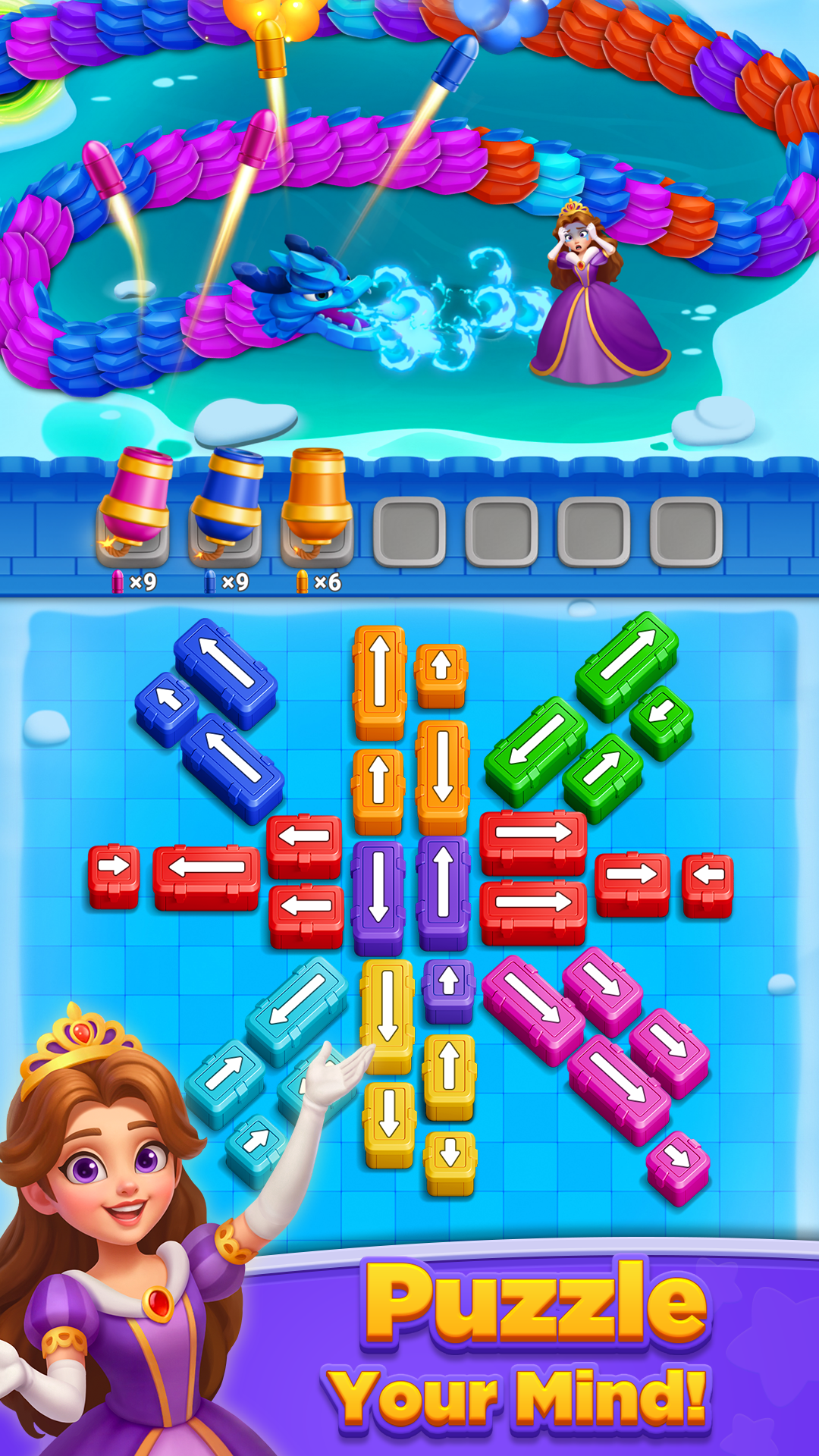 اسکرین شات 6 بازی Princess Protect: Dragon Wars
