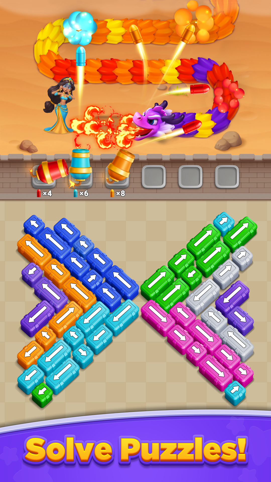 اسکرین شات 3 بازی Princess Protect: Dragon Wars