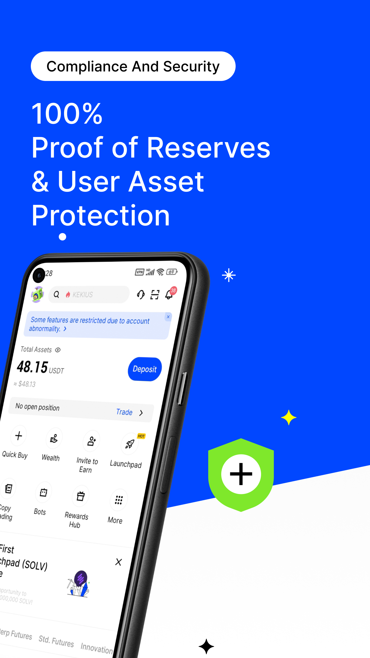 اسکرین شات 3 برنامه BingX Trade BTC, Buy Crypto