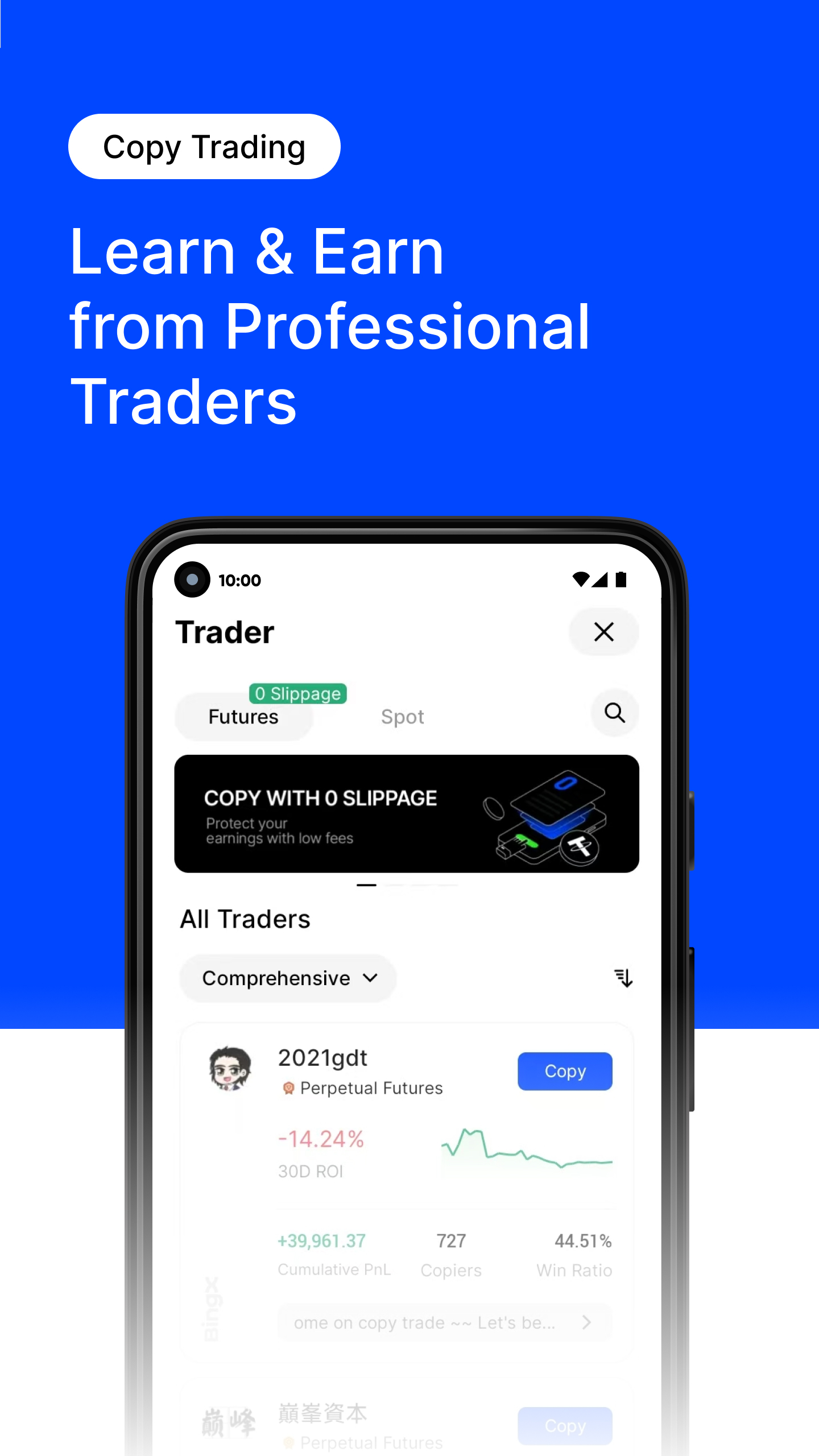 اسکرین شات 6 برنامه BingX Trade BTC, Buy Crypto