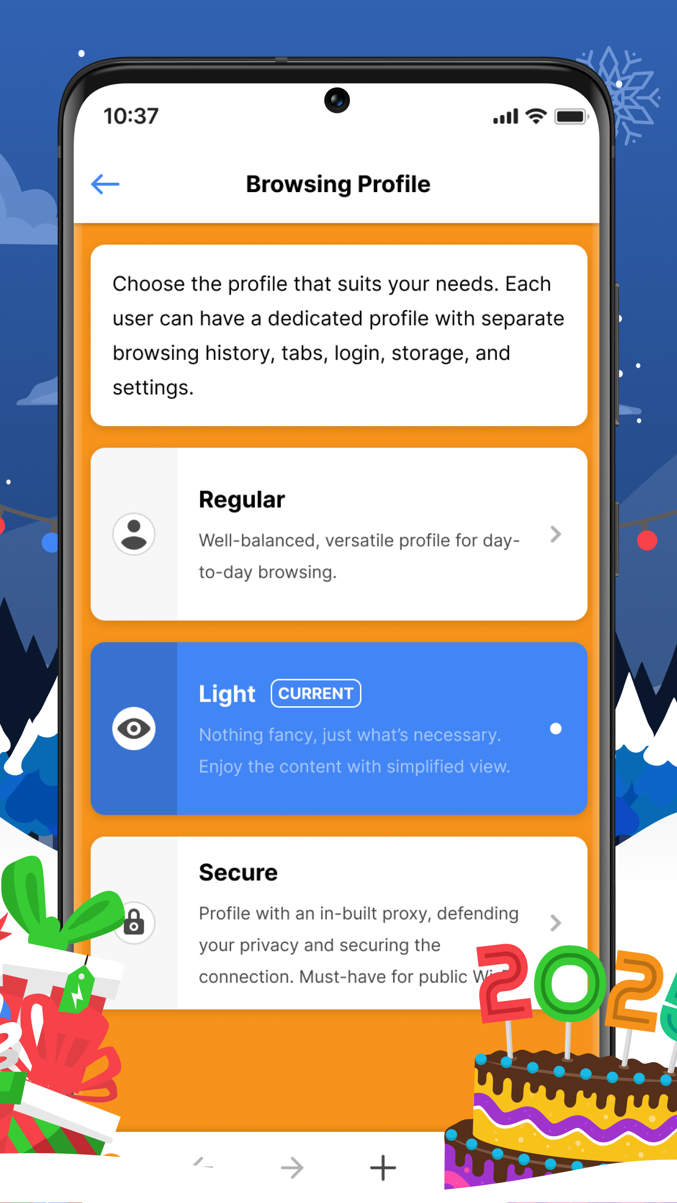 اسکرین شات 6 برنامه CryptoTab Browser Pro Level