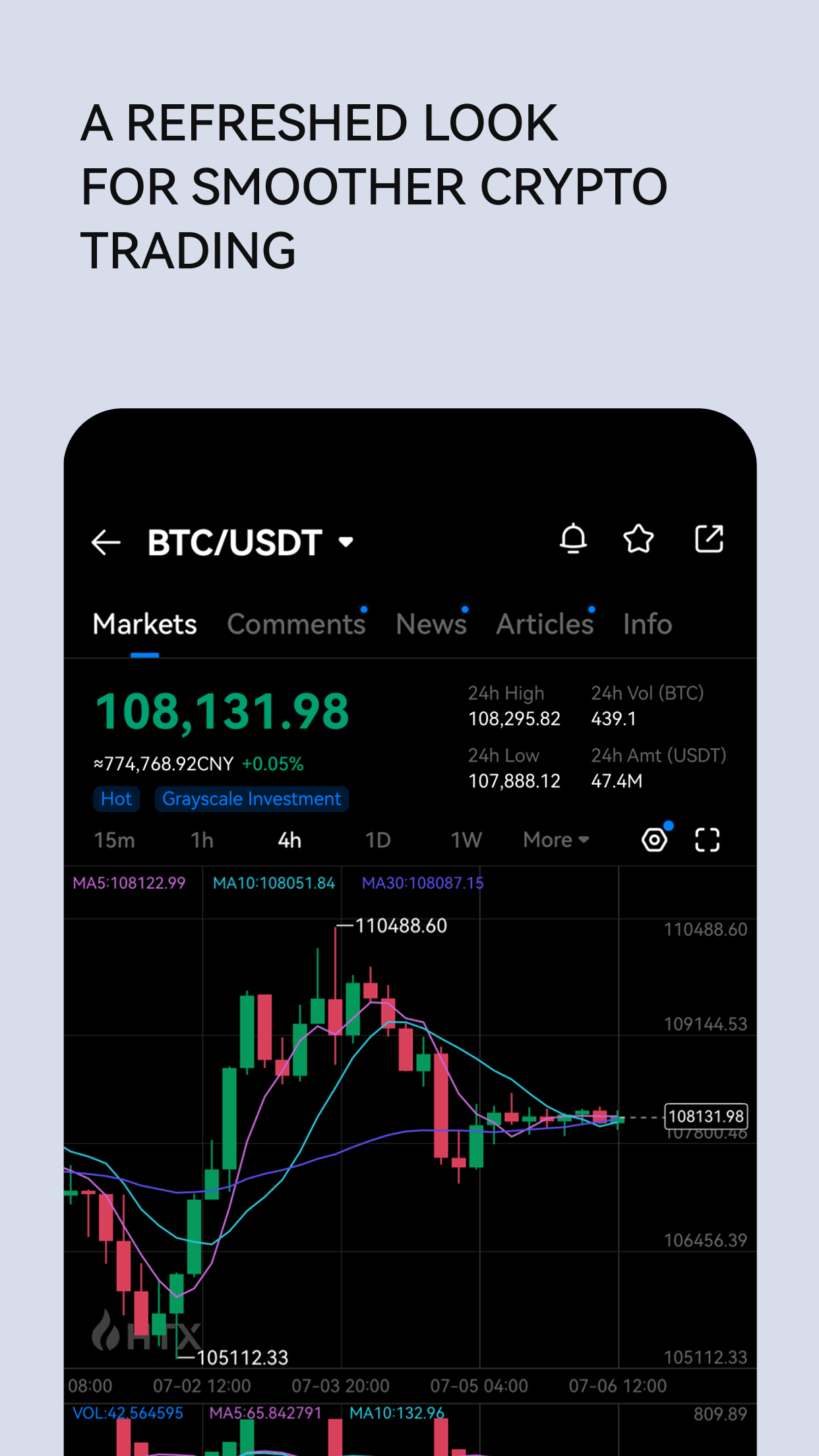 اسکرین شات 3 برنامه HTX: Buy Crypto & Bitcoin