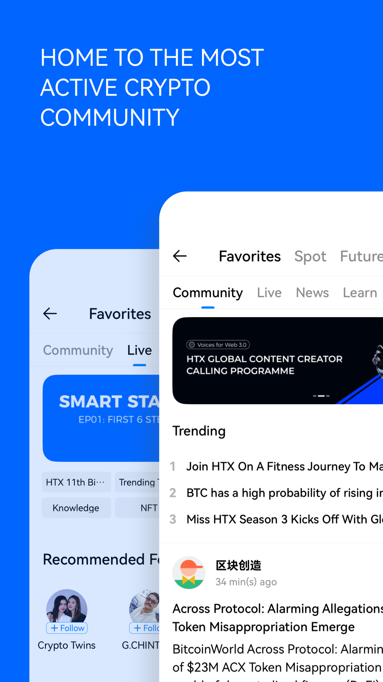 اسکرین شات 7 برنامه HTX: Buy Crypto & Bitcoin