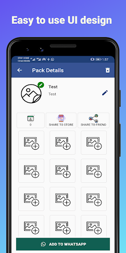 اسکرین شات 2 برنامه Stickers Maker