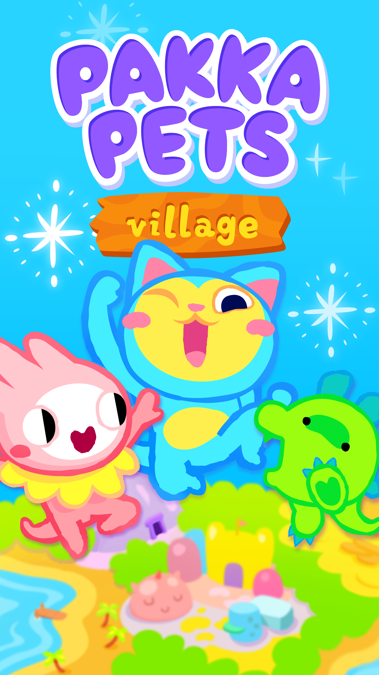 اسکرین شات 1 بازی Pakka Pets Village