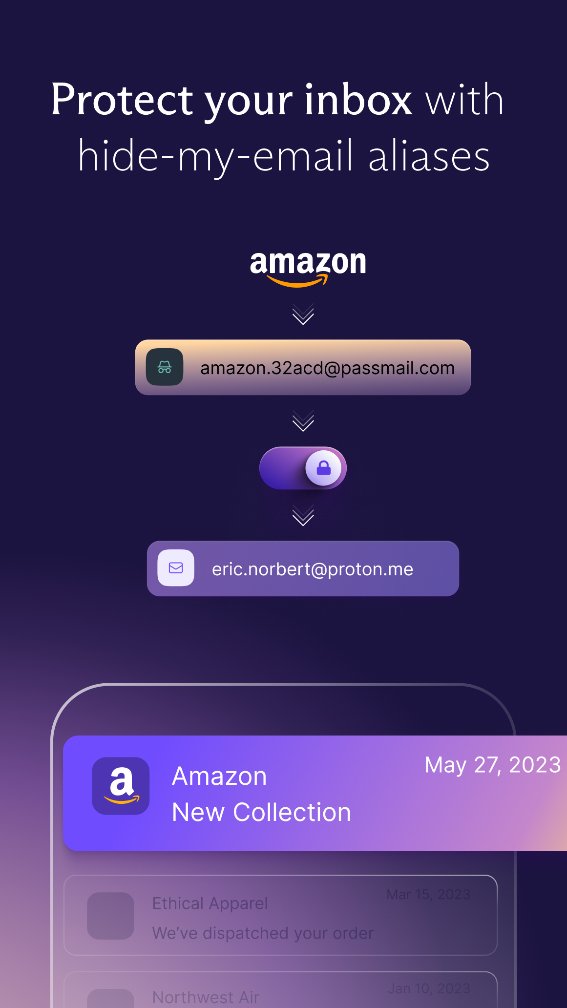 اسکرین شات 3 برنامه Proton Pass: Password Manager