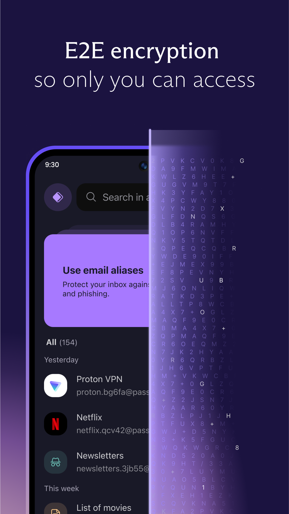 اسکرین شات 4 برنامه Proton Pass: Password Manager