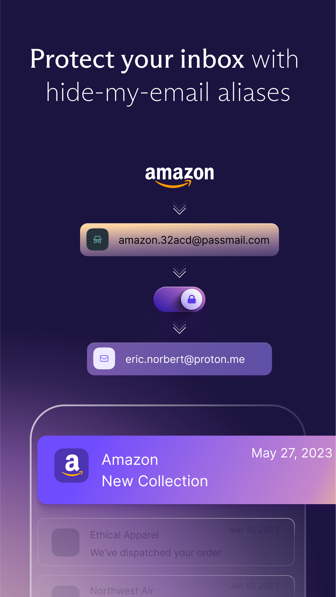 اسکرین شات 3 برنامه Proton Pass: Password Manager