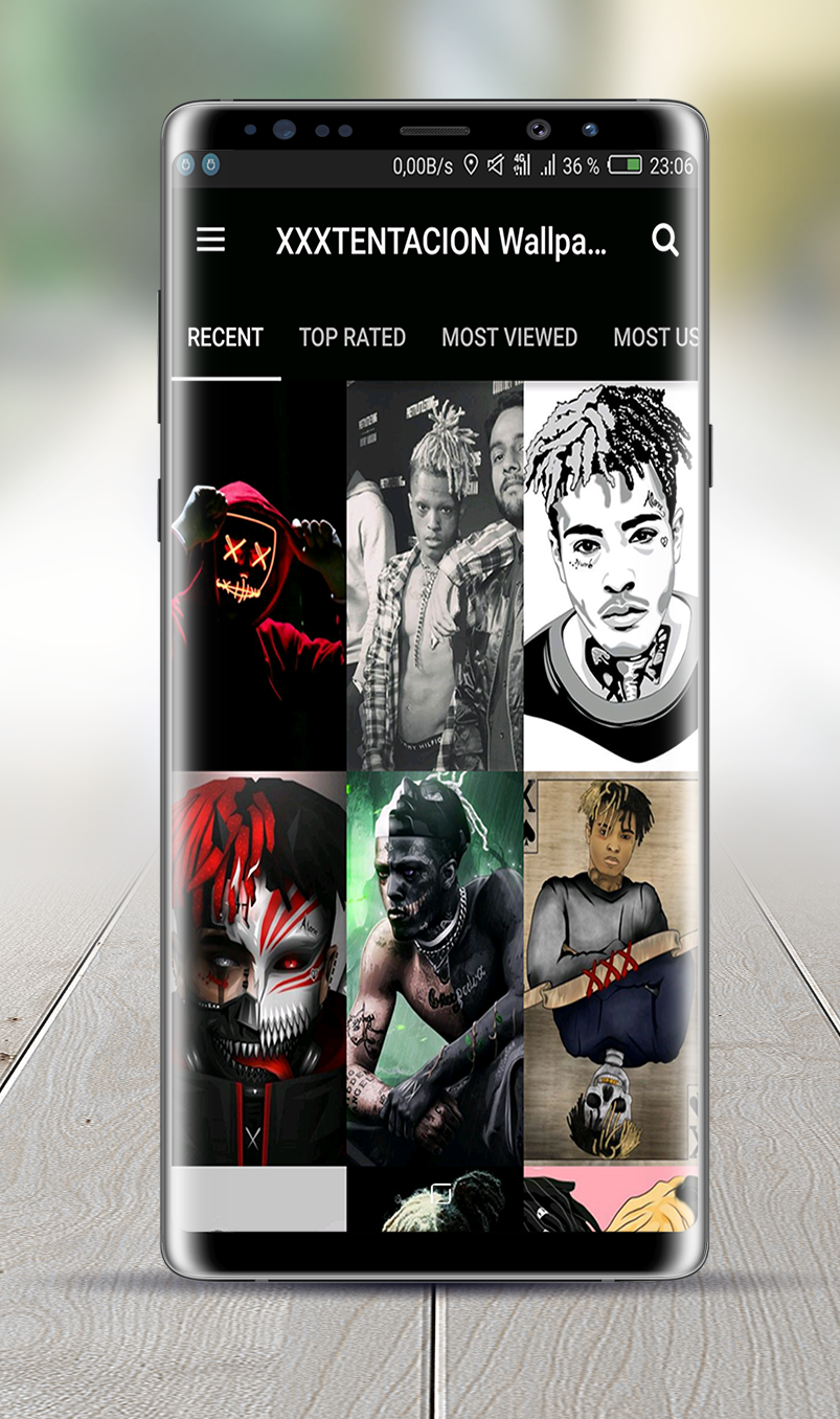 اسکرین شات 1 برنامه xxxTENTACION Wallpaper HD