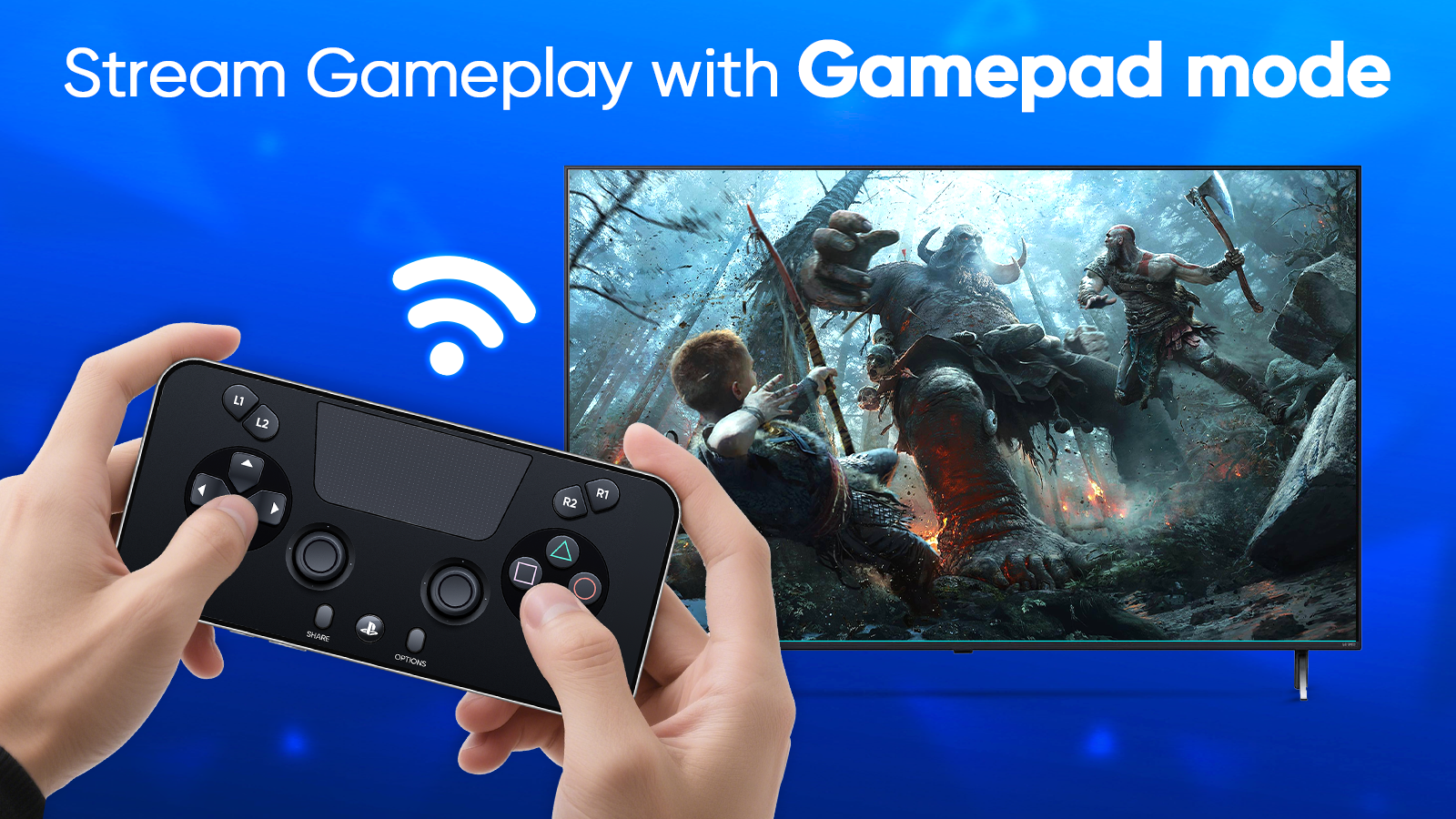 اسکرین شات 5 برنامه PS Remote Play Controller