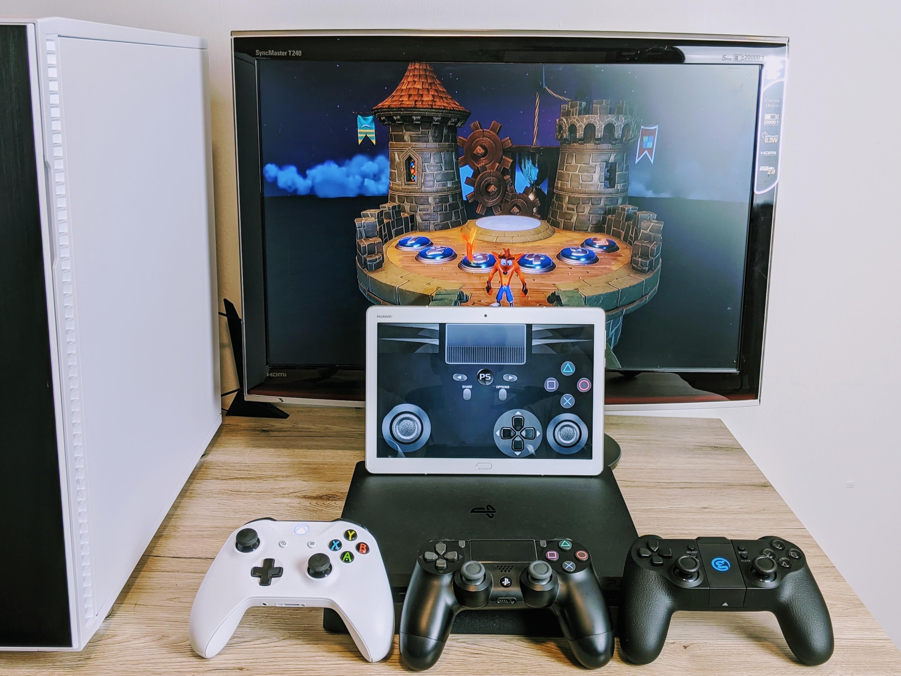 اسکرین شات 2 برنامه PSPad: Mobile Gamepad