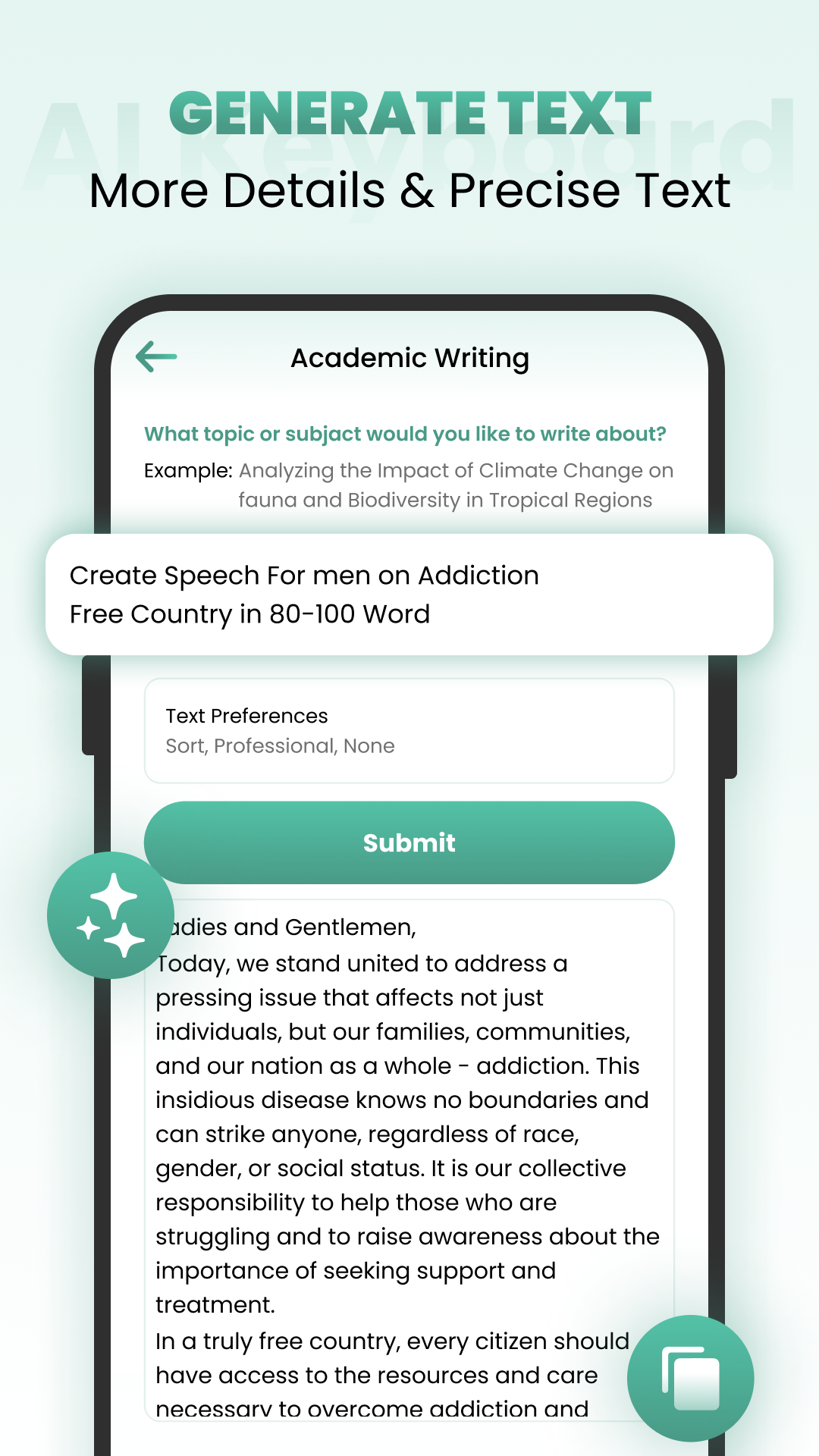 اسکرین شات 5 برنامه AI Keyboard: AI Type Reply