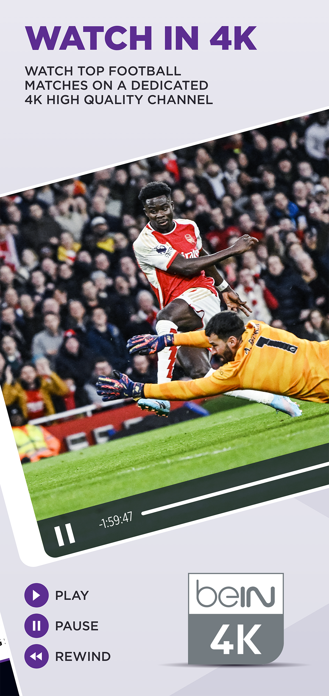 اسکرین شات 2 برنامه beIN CONNECT (MENA)