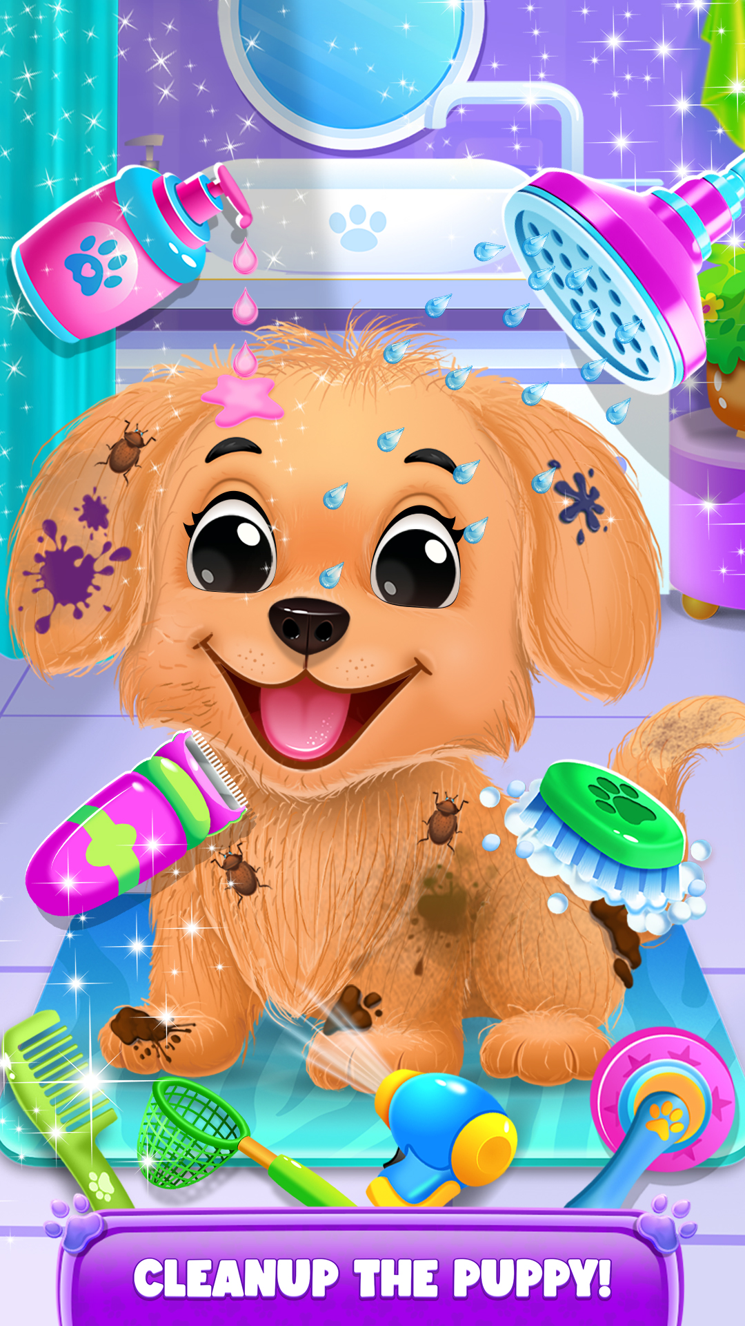 اسکرین شات 3 بازی My Cute Puppy Daycare Salon