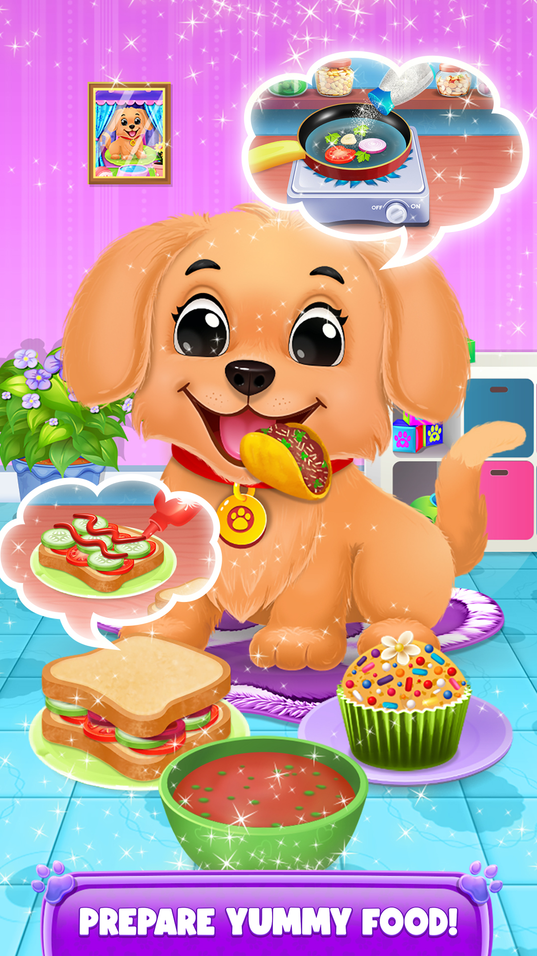 اسکرین شات 5 بازی My Cute Puppy Daycare Salon