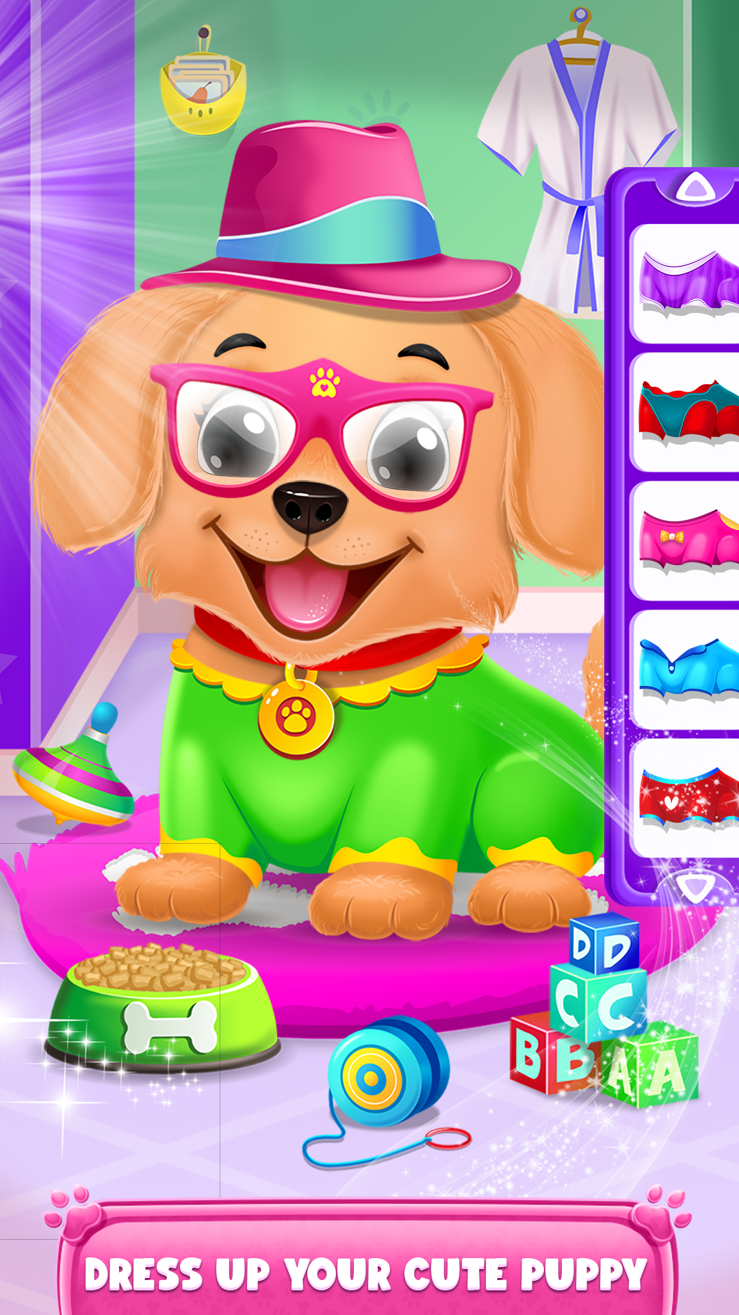 اسکرین شات 1 بازی My Cute Puppy Daycare Salon