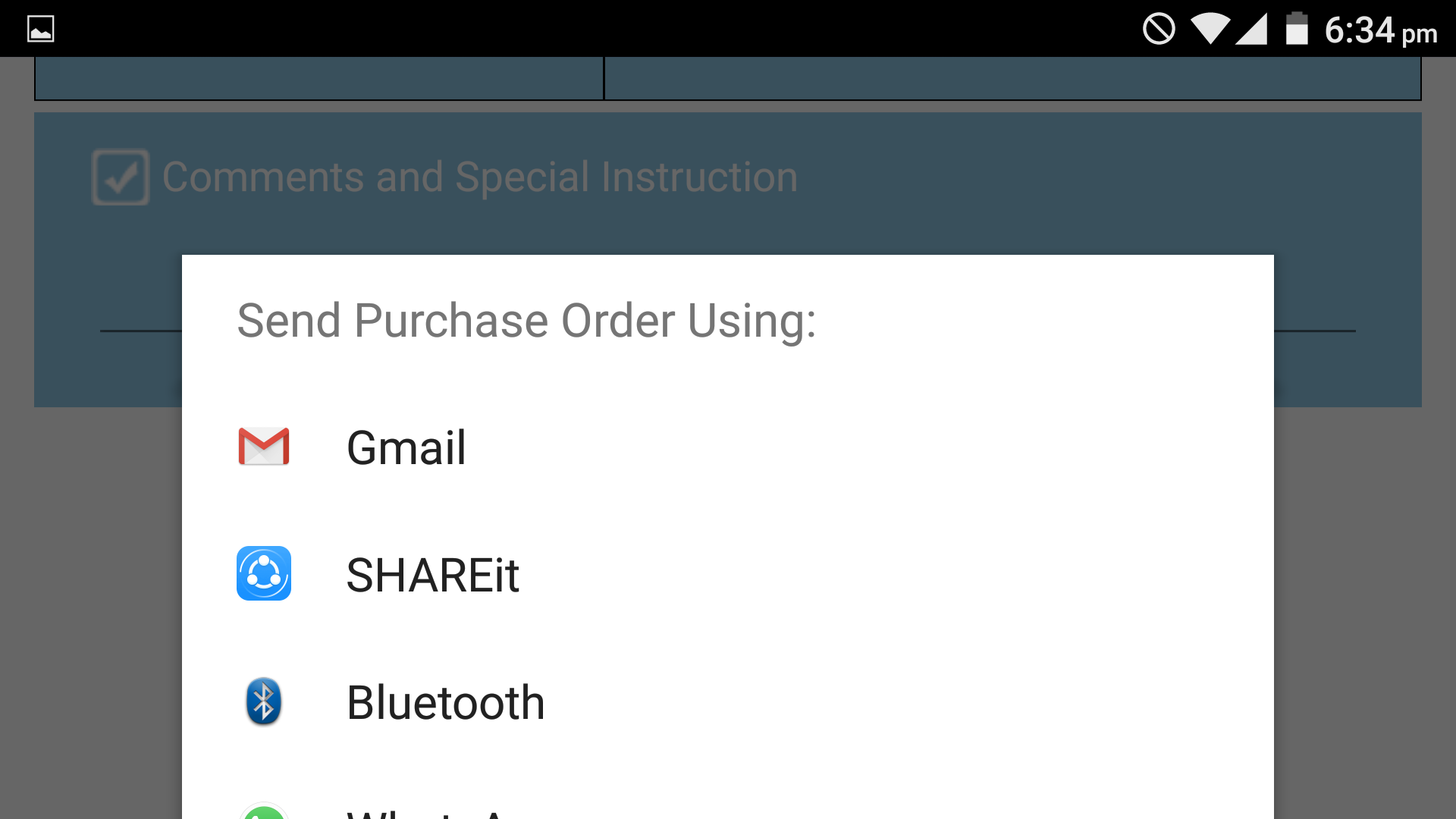 اسکرین شات 8 برنامه Purchase Order PO PDF Maker