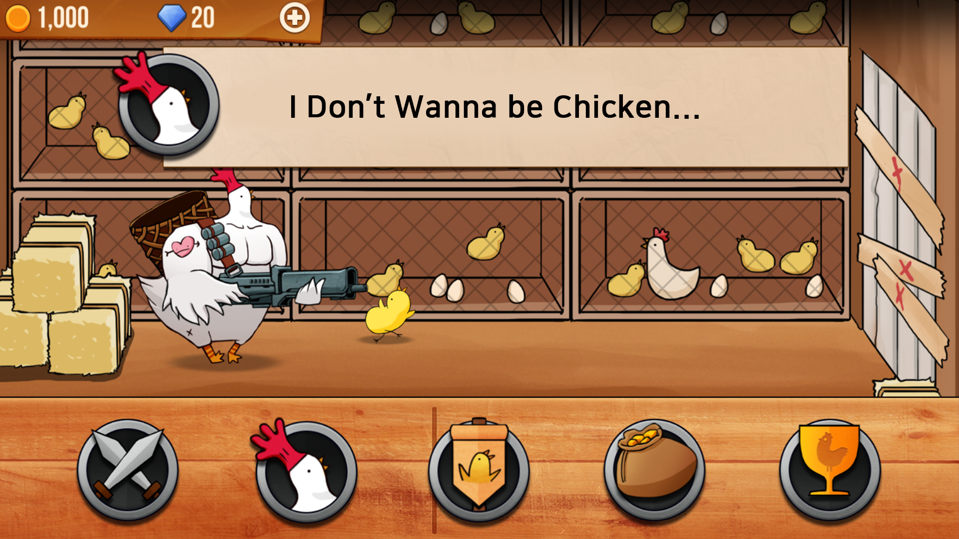 اسکرین شات 2 بازی Chicken VS Man