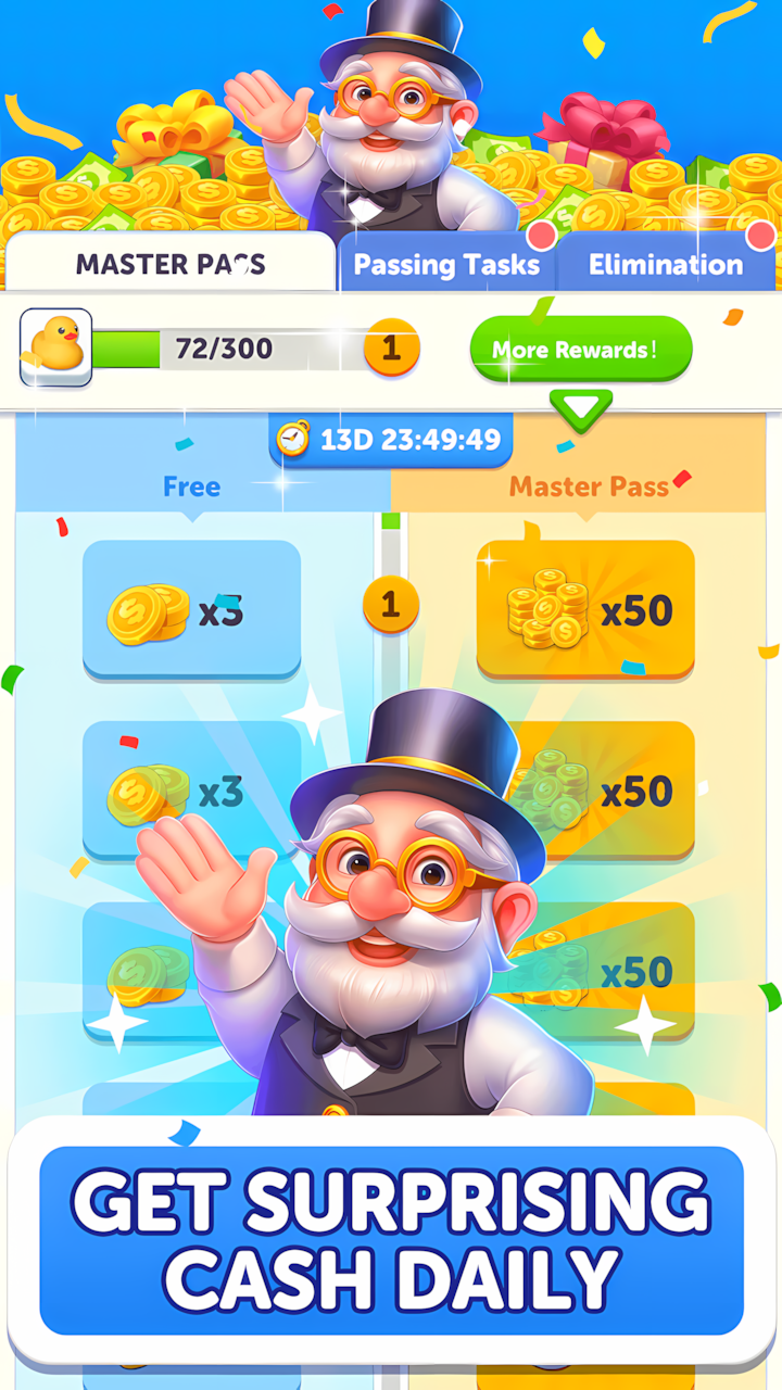اسکرین شات 4 بازی Cartoon Tile: Puzzle Cash