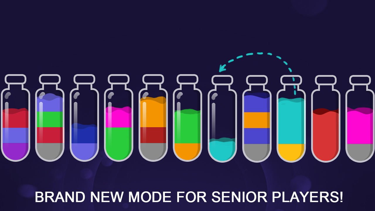 اسکرین شات 3 بازی Color Sort Puzzle-Puzzle Game