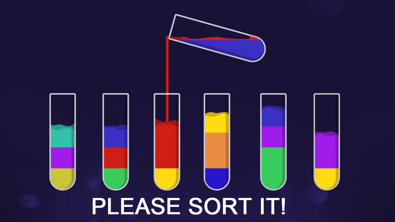 اسکرین شات 1 بازی Color Sort Puzzle-Puzzle Game