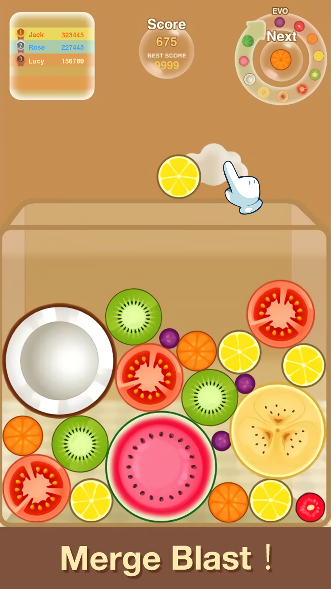 اسکرین شات 2 بازی Watermelon Game