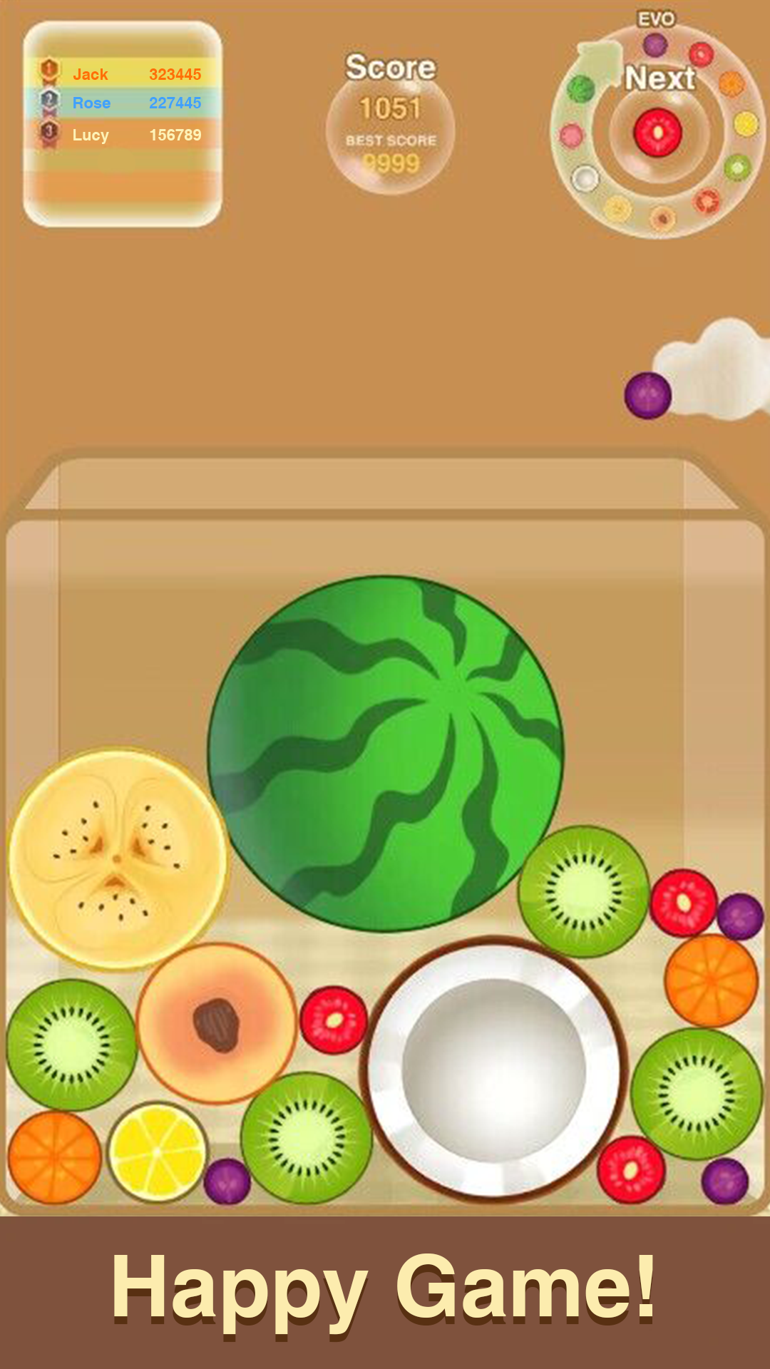 اسکرین شات 5 بازی Watermelon Game