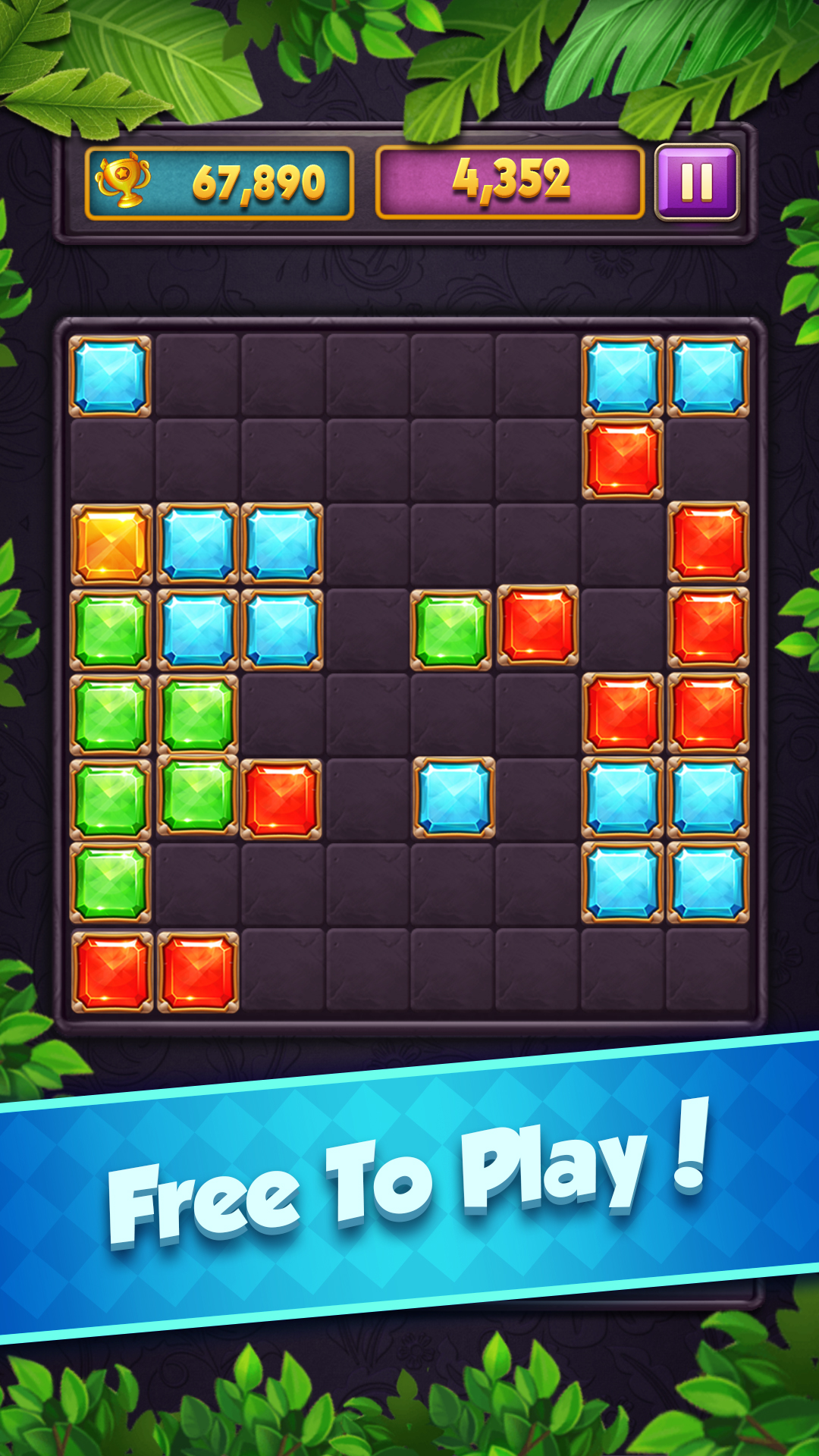 اسکرین شات 4 بازی Block Puzzle Gems