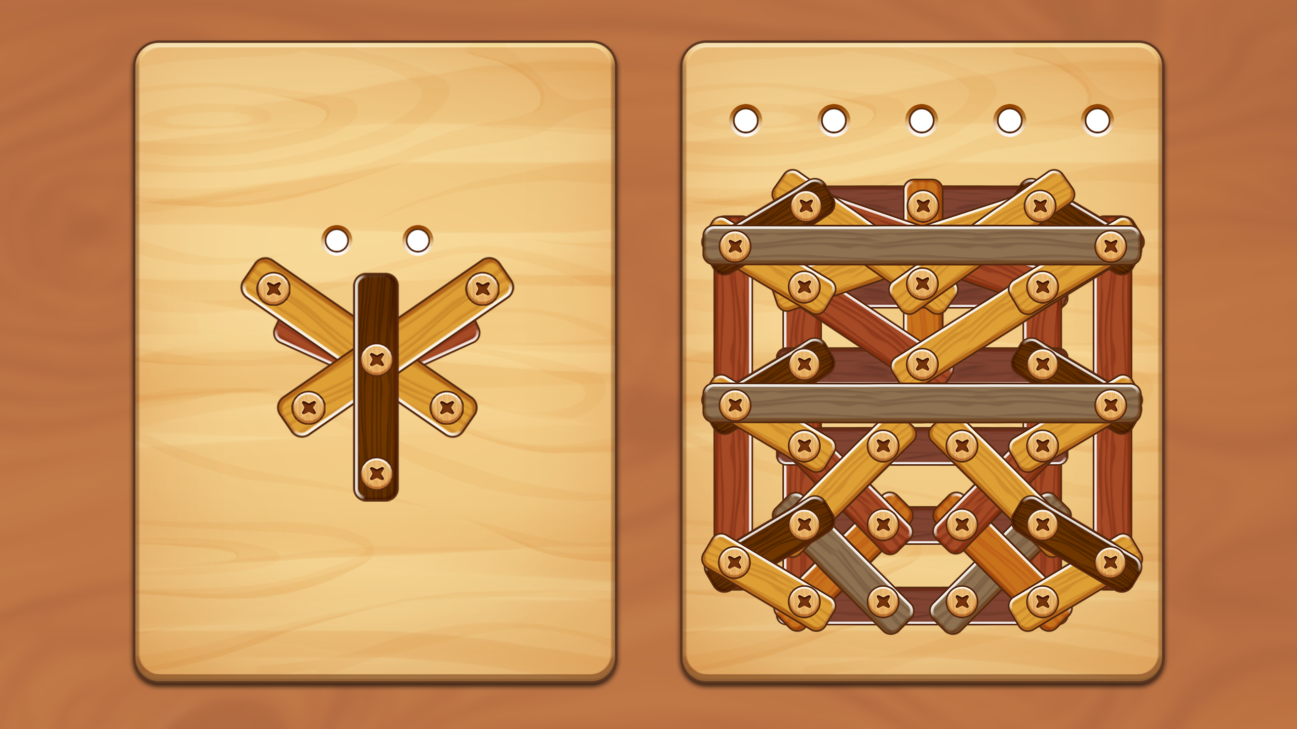 اسکرین شات 7 بازی Nuts and Bolts Woody Puzzle