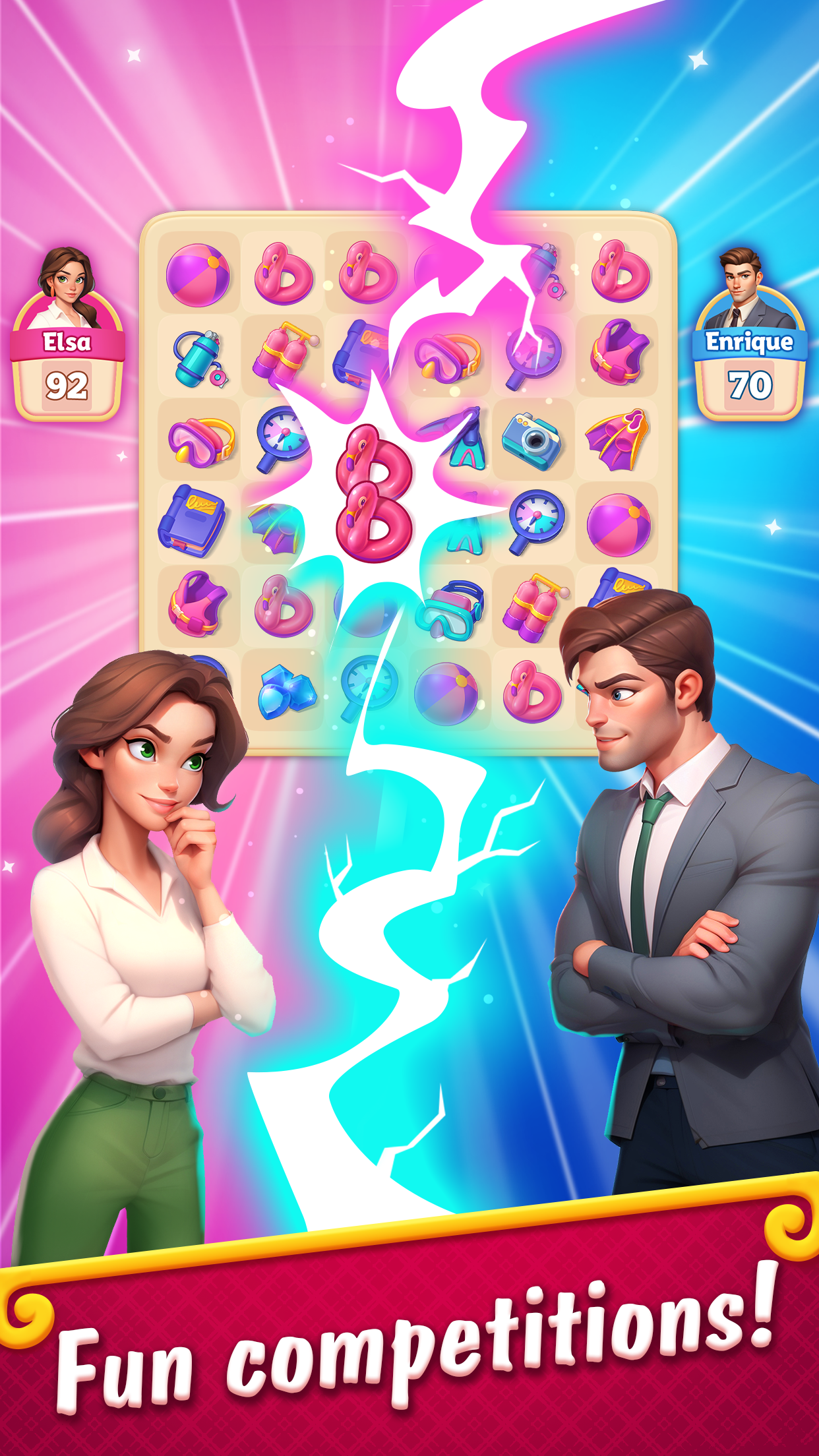 اسکرین شات 6 بازی Merge Hotel Empire: Design