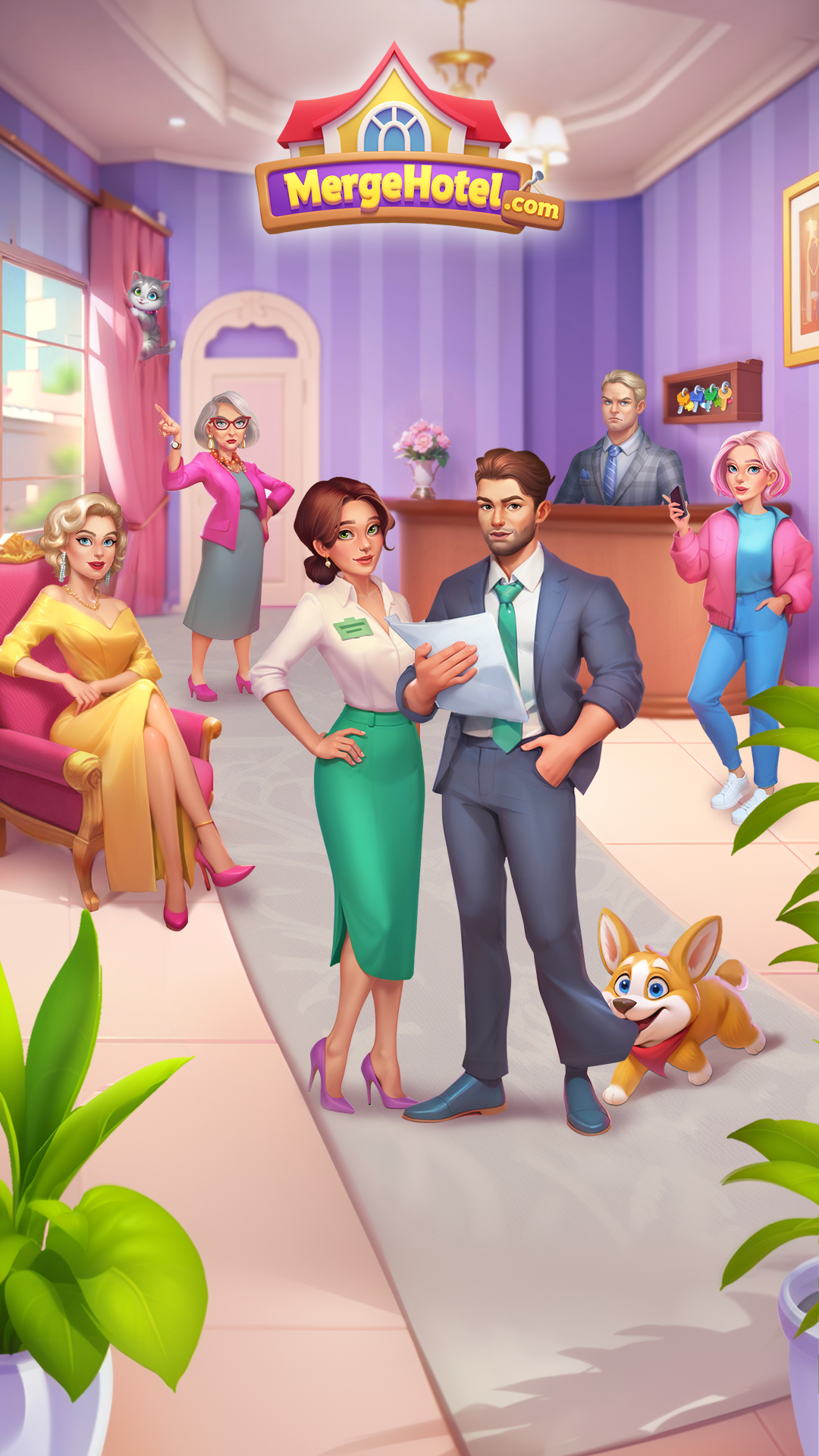 اسکرین شات 7 بازی Merge Hotel Empire: Design