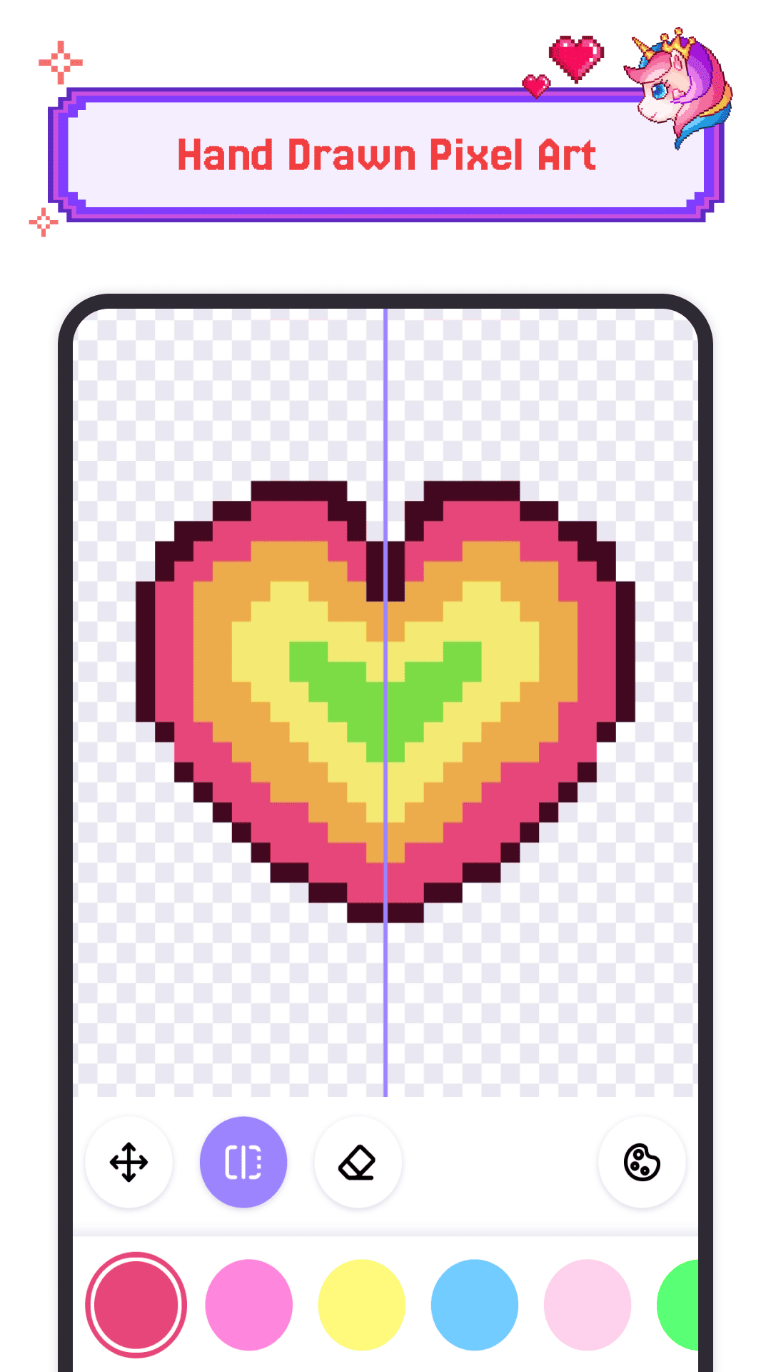 اسکرین شات 7 بازی Pixel Coloring-Color by number