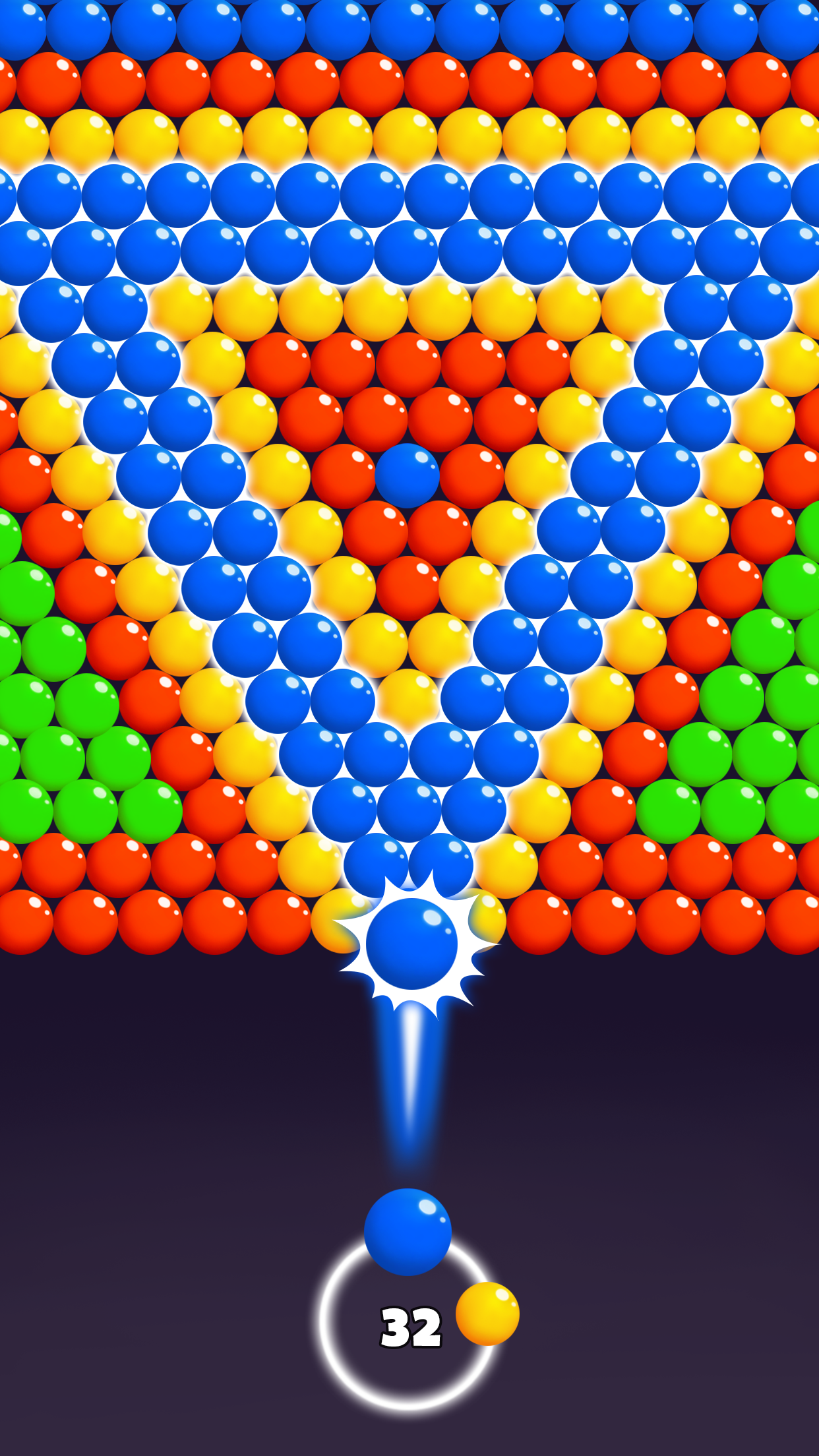 اسکرین شات 1 بازی Bubble Shooter