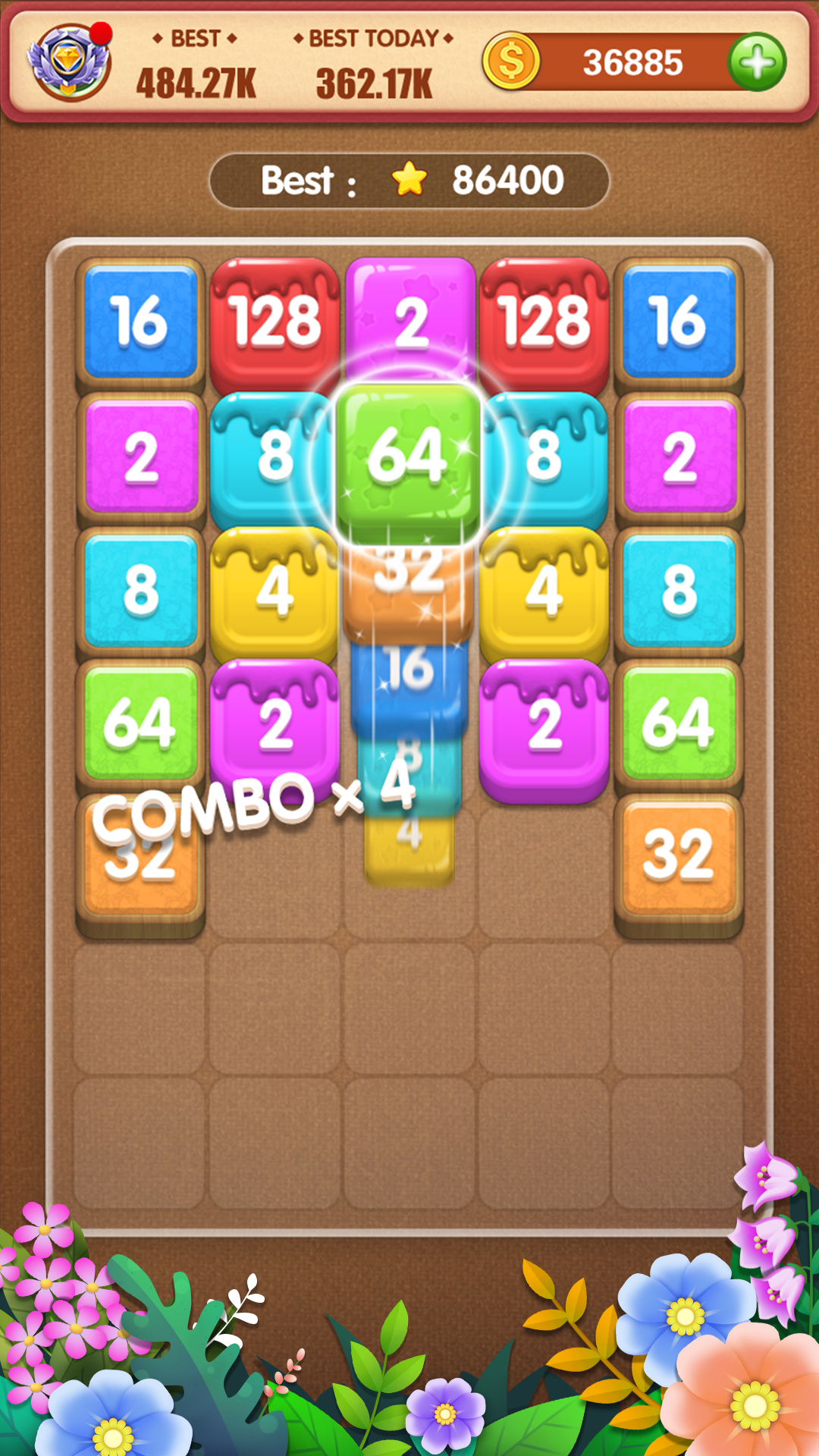 اسکرین شات 4 بازی Tap to Merge